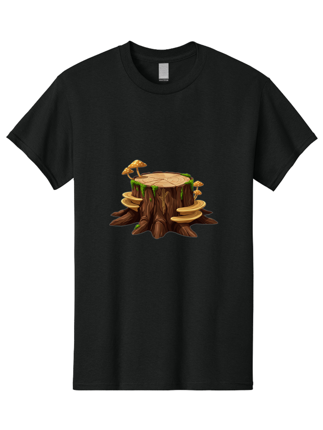 Tree-Stump-2 Men'S Graphic Tee, 100% Cotton, Comfortable Casual Summer Wear, Machine Washable, Vintage Camera, Old Camera, Antique Camera, Black Camera, Classic Photography, Photography Equipment, Nostalgic Device, Film Camera, Camera Art Bal501 3