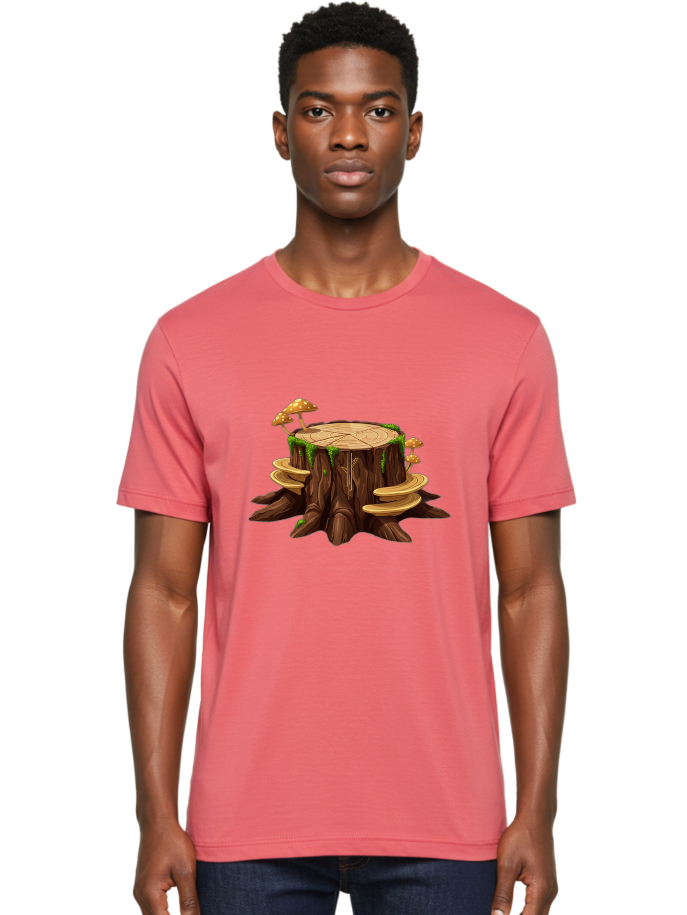 Tree-Stump-2 Men'S Graphic Tee, 100% Cotton, Comfortable Casual Summer Wear, Machine Washable, Vintage Camera, Old Camera, Antique Camera, Black Camera, Classic Photography, Photography Equipment, Nostalgic Device, Film Camera, Camera Art Bal501 26