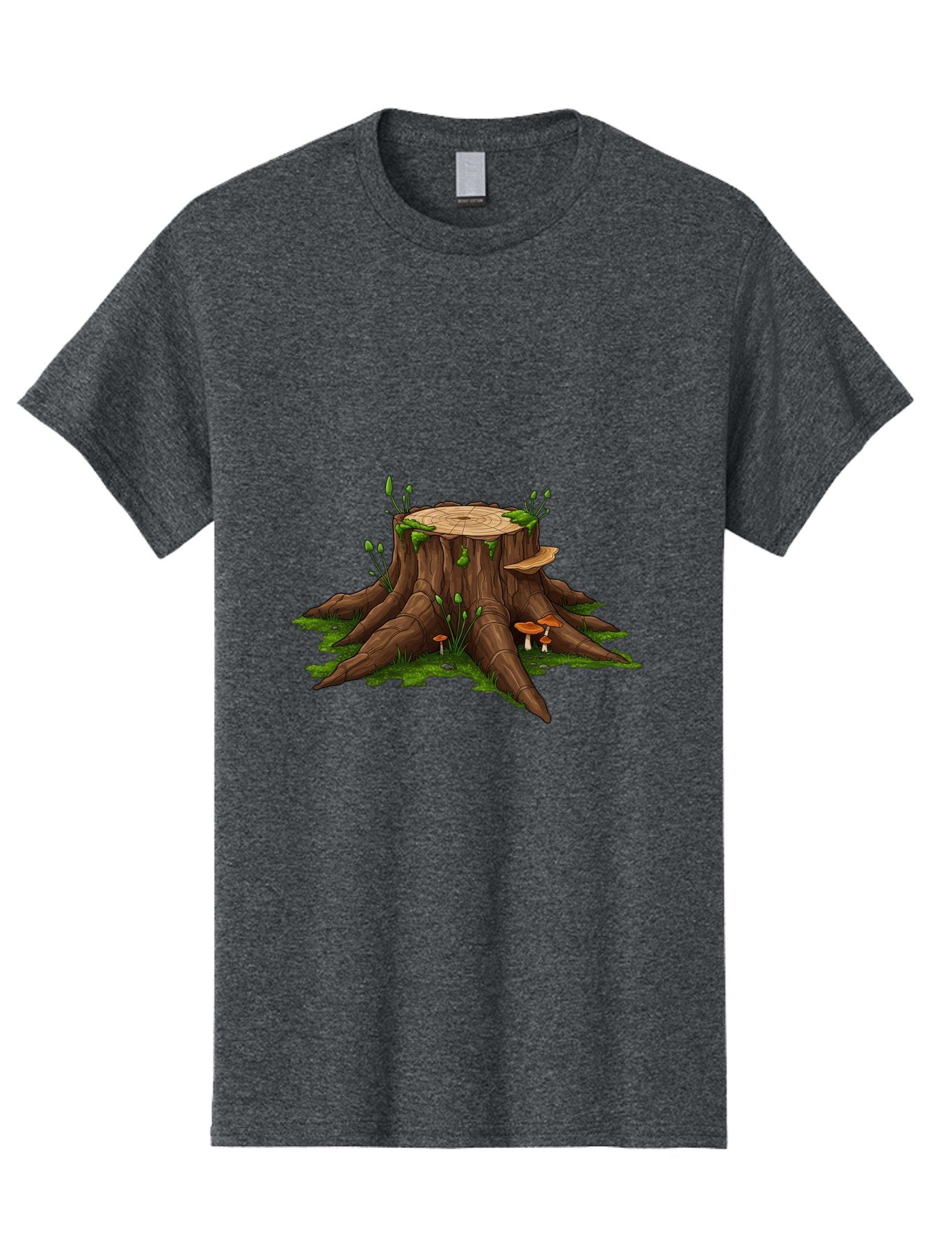 Tree-Stump-Mushrooms Men'S Graphic Tee, 100% Cotton, Comfortable Casual Summer Wear, Machine Washable, Vintage Camera, Old Camera, Antique Camera, Black Camera, Classic Photography, Photography Equipment, Nostalgic Device, Film Camera, Bal503 11