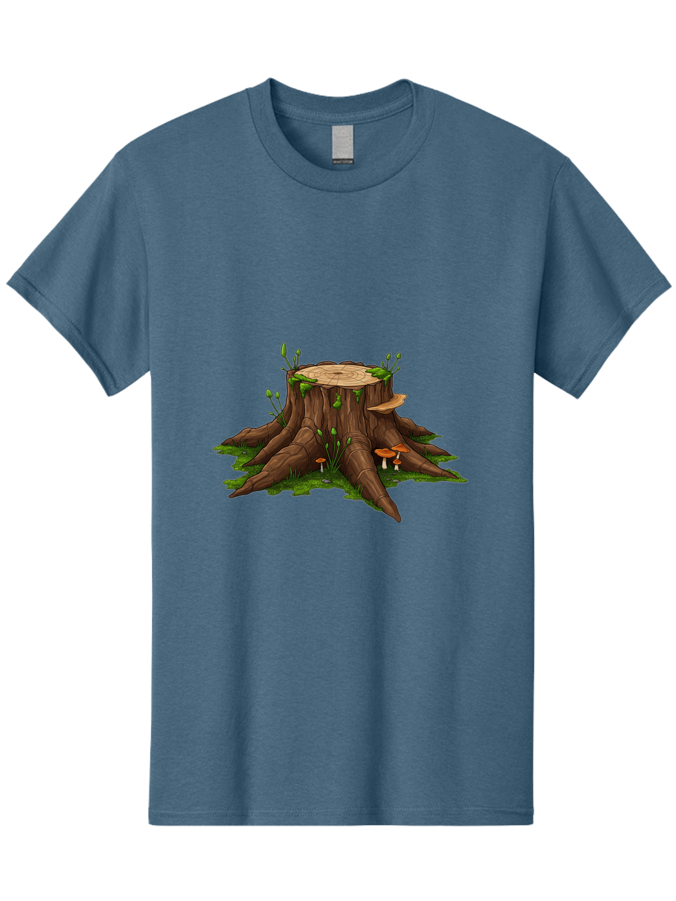 Tree-Stump-Mushrooms Men'S Graphic Tee, 100% Cotton, Comfortable Casual Summer Wear, Machine Washable, Vintage Camera, Old Camera, Antique Camera, Black Camera, Classic Photography, Photography Equipment, Nostalgic Device, Film Camera, Bal503 9