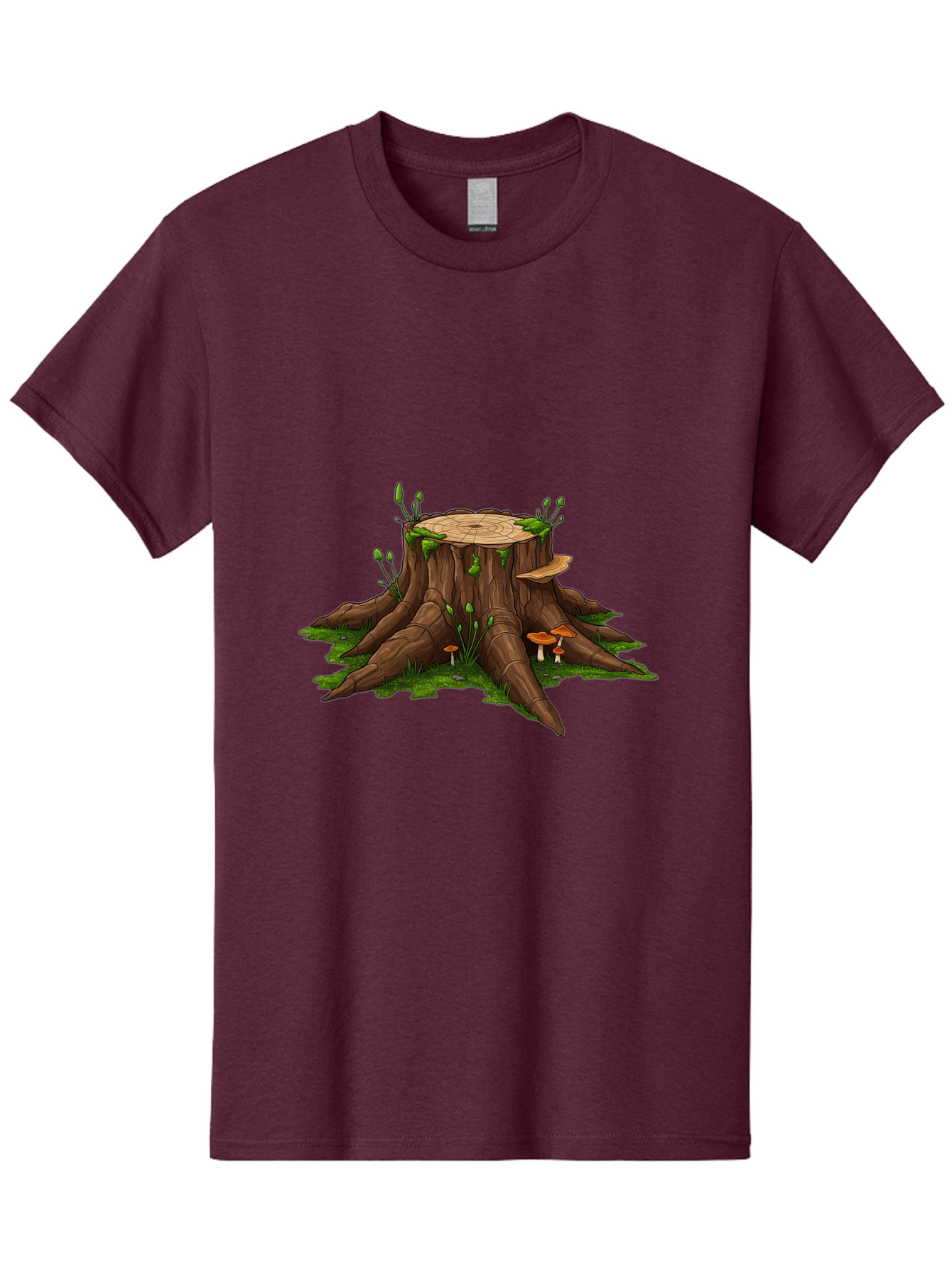 Tree-Stump-Mushrooms Men'S Graphic Tee, 100% Cotton, Comfortable Casual Summer Wear, Machine Washable, Vintage Camera, Old Camera, Antique Camera, Black Camera, Classic Photography, Photography Equipment, Nostalgic Device, Film Camera, Bal503 8