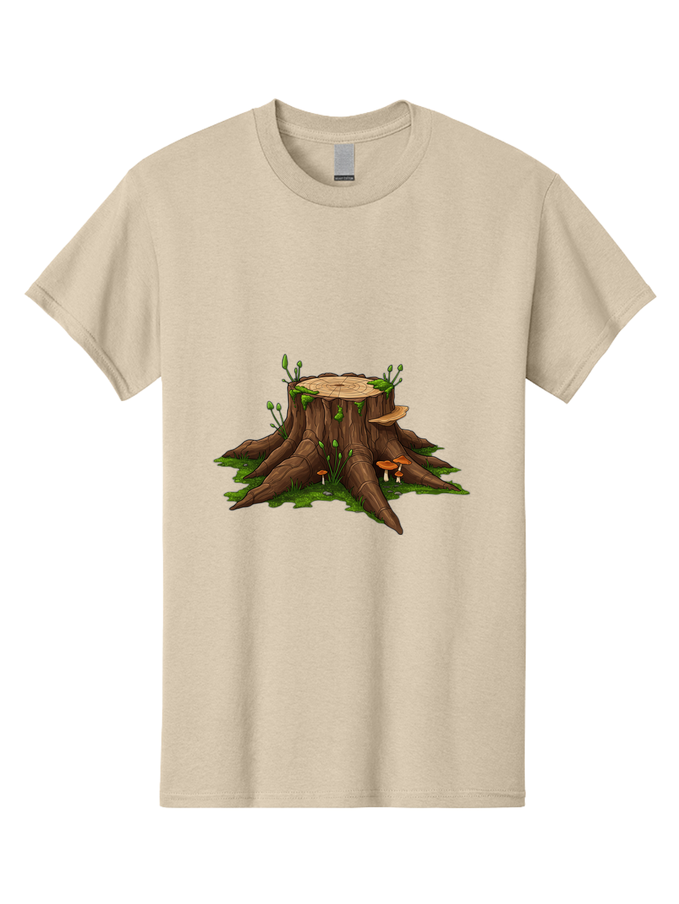 Tree-Stump-Mushrooms Men'S Graphic Tee, 100% Cotton, Comfortable Casual Summer Wear, Machine Washable, Vintage Camera, Old Camera, Antique Camera, Black Camera, Classic Photography, Photography Equipment, Nostalgic Device, Film Camera, Bal503 15