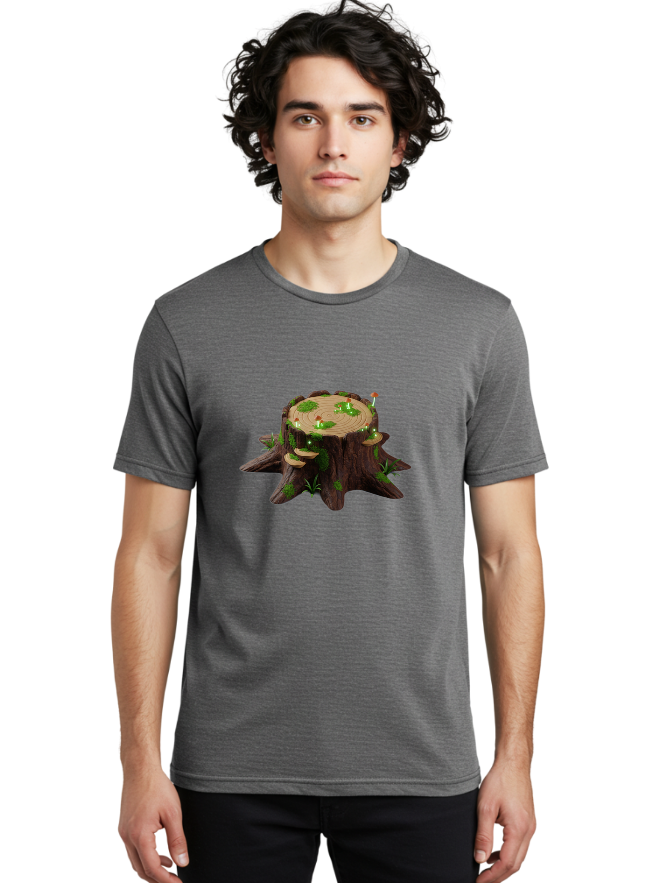 Tree-Stump Men'S Graphic Tee, 100% Cotton, Comfortable Casual Summer Wear, Machine Washable, Vintage Camera, Old Camera, Antique Camera, Black Camera, Classic Photography, Photography Equipment, Nostalgic Device, Film Camera, Camera Art Bal510 23