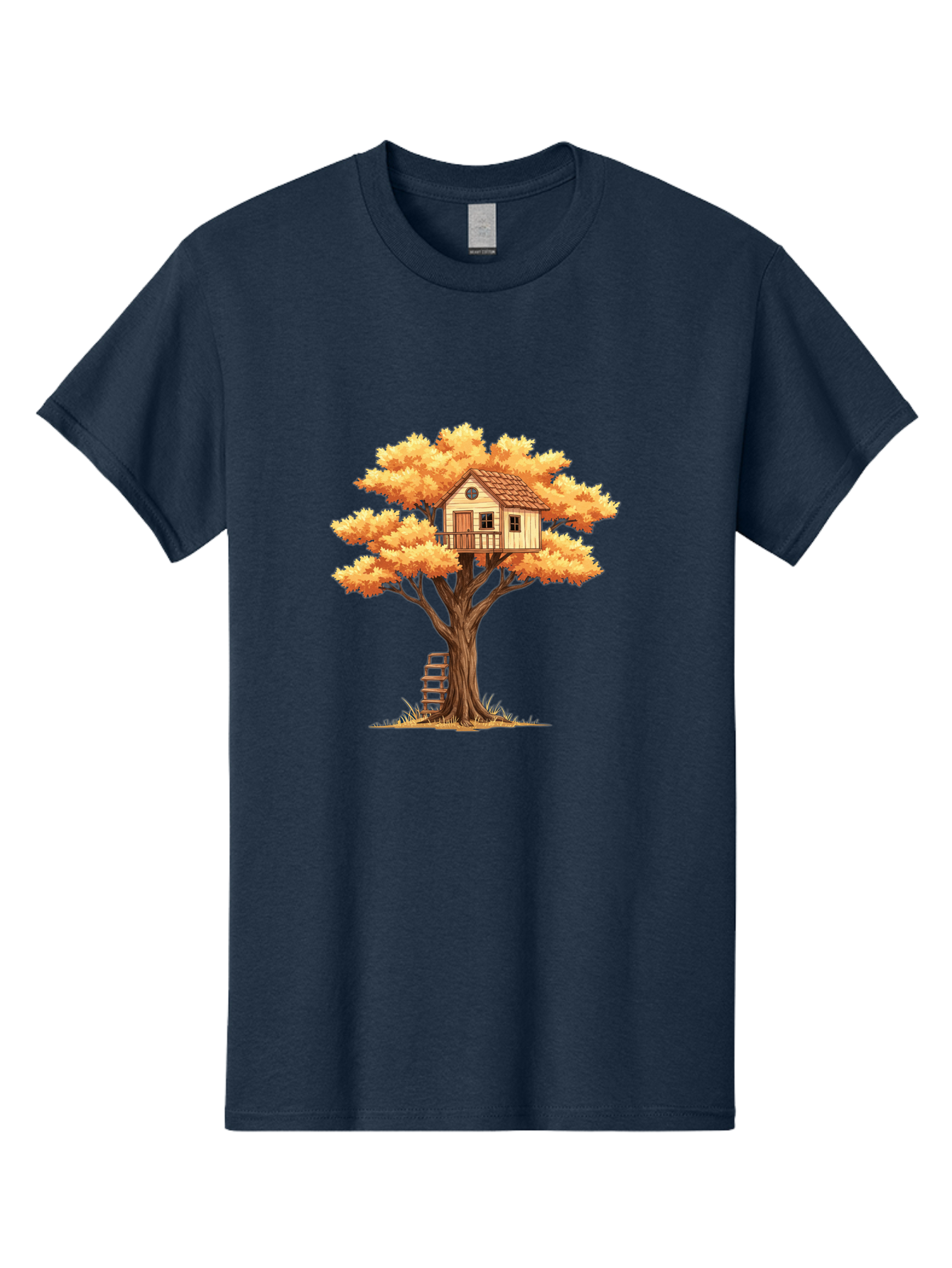 Treehouse-1 Men'S Graphic Tee, 100% Cotton, Comfortable Casual Summer Wear, Machine Washable, Vintage Camera, Old Camera, Antique Camera, Black Camera, Classic Photography, Photography Equipment, Nostalgic Device, Film Camera, Camera Art Bal511 5