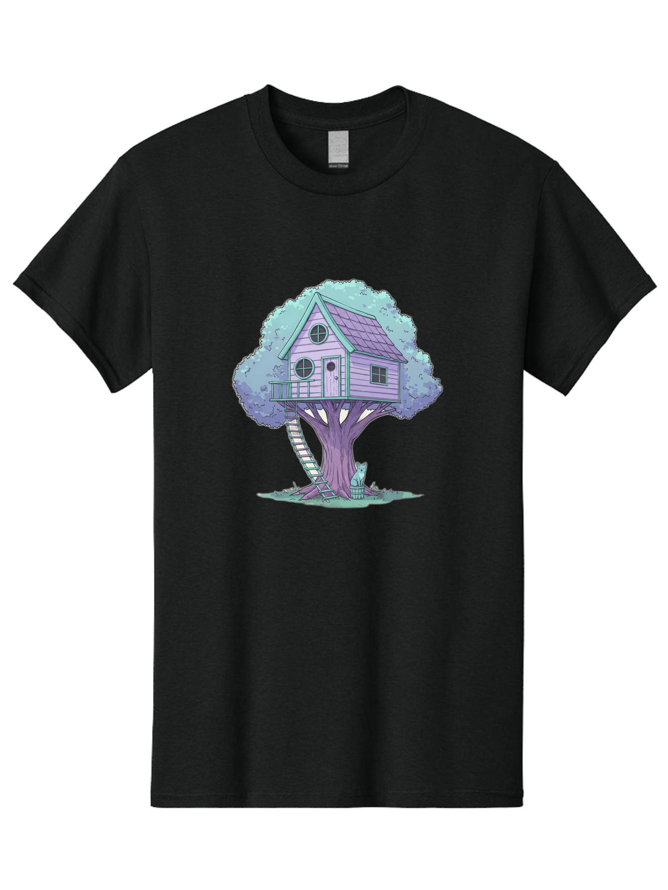 Treehouse-2 Men'S Graphic Tee, 100% Cotton, Comfortable Casual Summer Wear, Machine Washable, Vintage Camera, Old Camera, Antique Camera, Black Camera, Classic Photography, Photography Equipment, Nostalgic Device, Film Camera, Camera Art Bal512 4