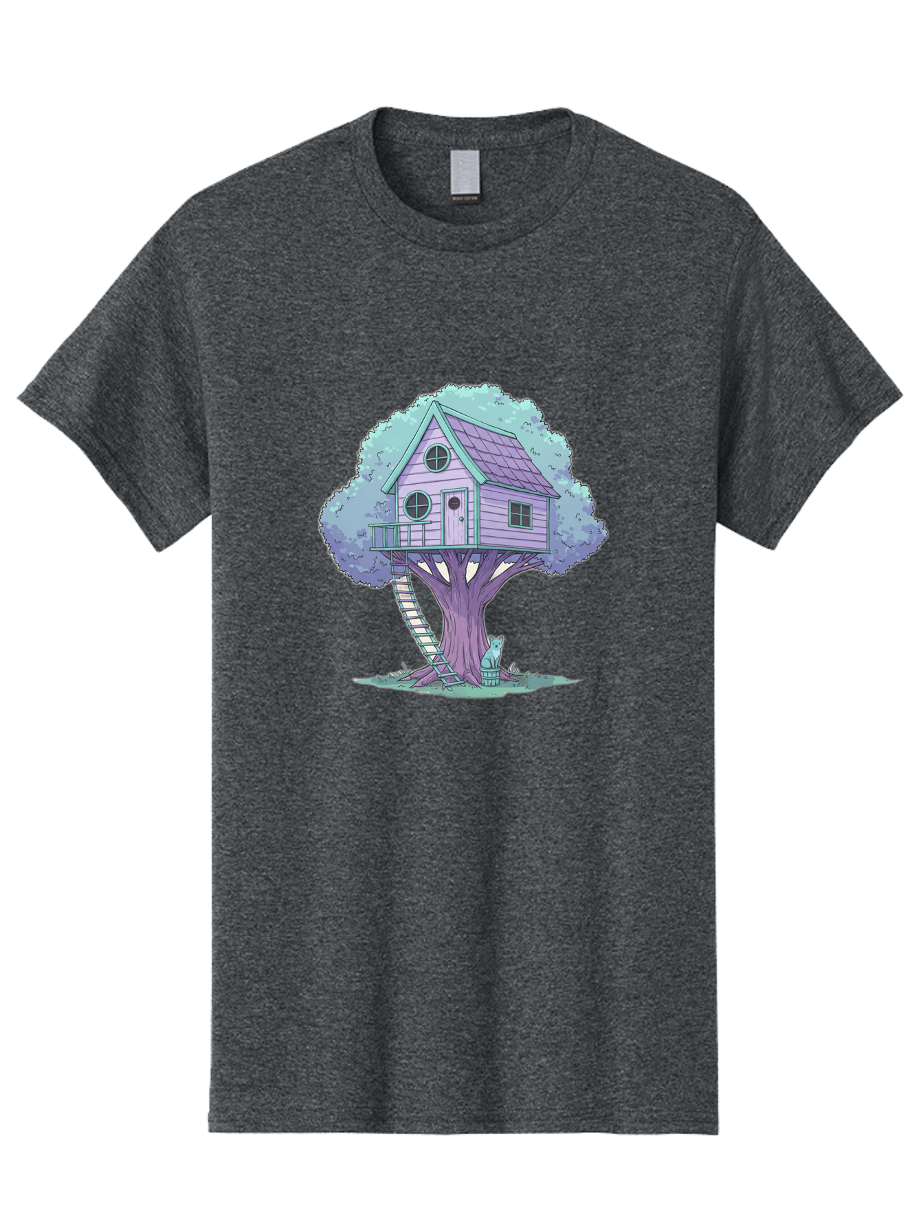 Treehouse-2 Men'S Graphic Tee, 100% Cotton, Comfortable Casual Summer Wear, Machine Washable, Vintage Camera, Old Camera, Antique Camera, Black Camera, Classic Photography, Photography Equipment, Nostalgic Device, Film Camera, Camera Art Bal512 5