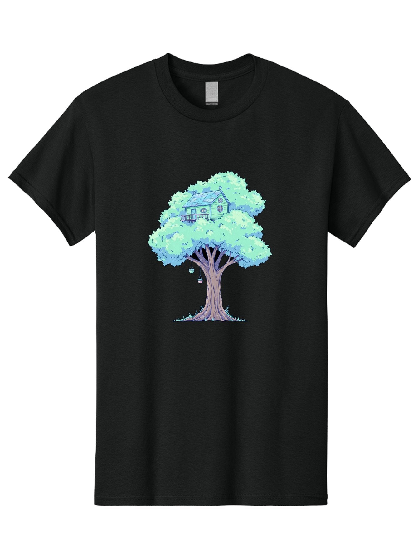 Treehouse Men'S Graphic Tee, 100% Cotton, Comfortable Casual Summer Wear, Machine Washable, Vintage Camera, Old Camera, Antique Camera, Black Camera, Classic Photography, Photography Equipment, Nostalgic Device, Film Camera, Camera Art Bal513 7