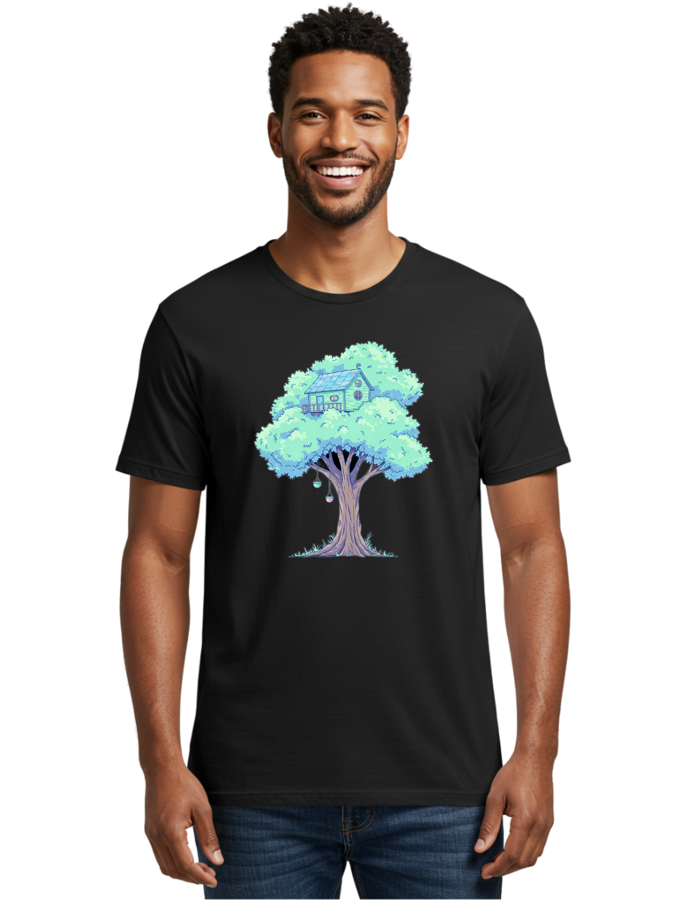 Treehouse Men'S Graphic Tee, 100% Cotton, Comfortable Casual Summer Wear, Machine Washable, Vintage Camera, Old Camera, Antique Camera, Black Camera, Classic Photography, Photography Equipment, Nostalgic Device, Film Camera, Camera Art Bal513 28
