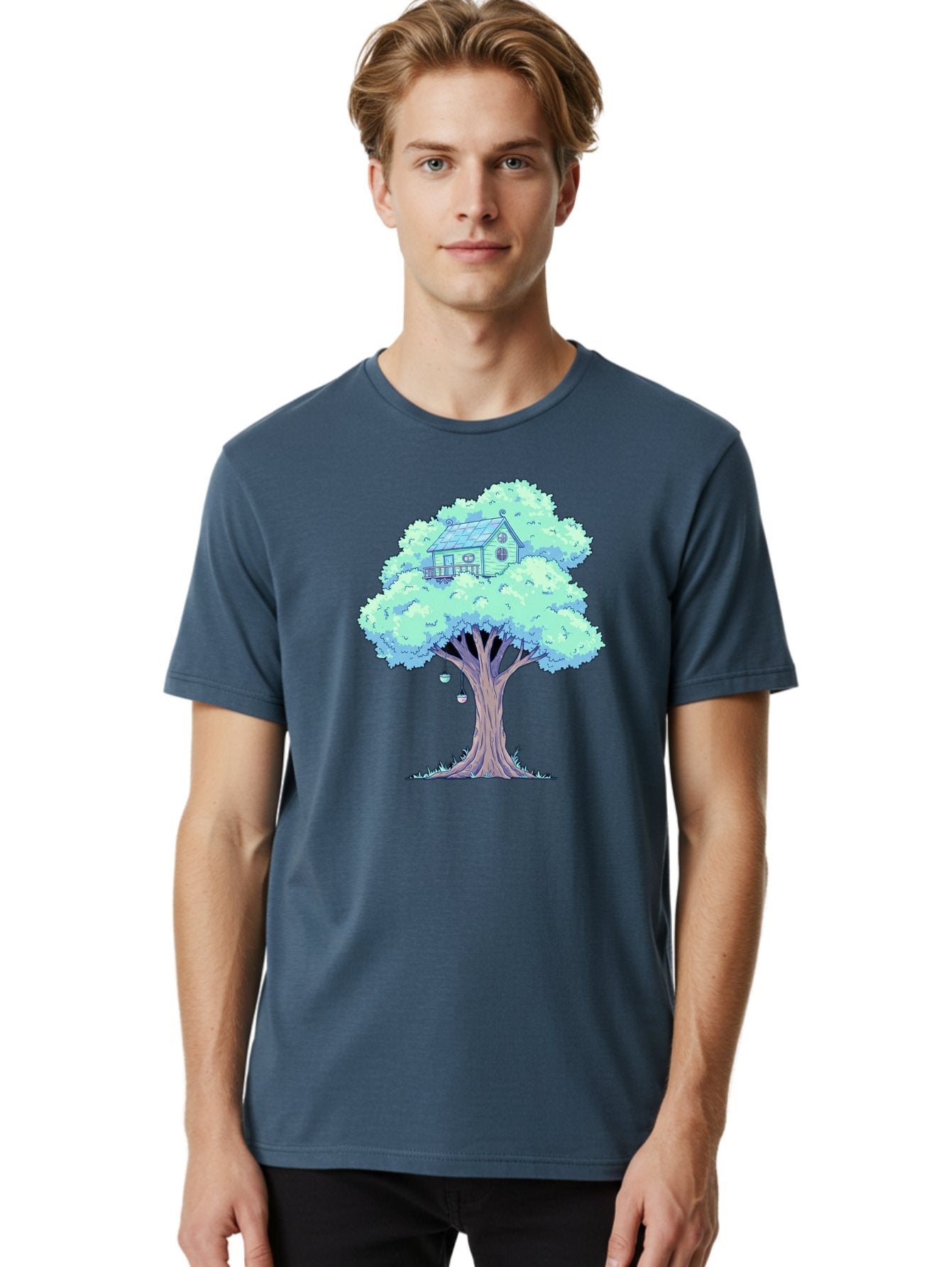 Treehouse Men'S Graphic Tee, 100% Cotton, Comfortable Casual Summer Wear, Machine Washable, Vintage Camera, Old Camera, Antique Camera, Black Camera, Classic Photography, Photography Equipment, Nostalgic Device, Film Camera, Camera Art Bal513 29