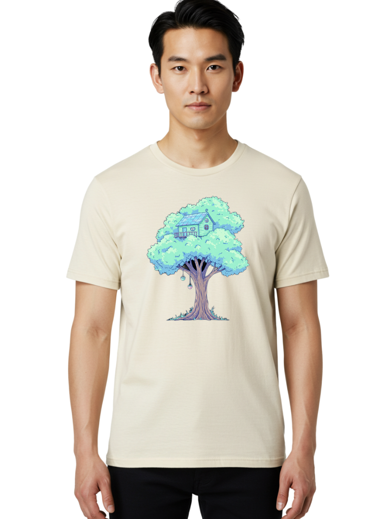 Treehouse Men'S Graphic Tee, 100% Cotton, Comfortable Casual Summer Wear, Machine Washable, Vintage Camera, Old Camera, Antique Camera, Black Camera, Classic Photography, Photography Equipment, Nostalgic Device, Film Camera, Camera Art Bal513 26