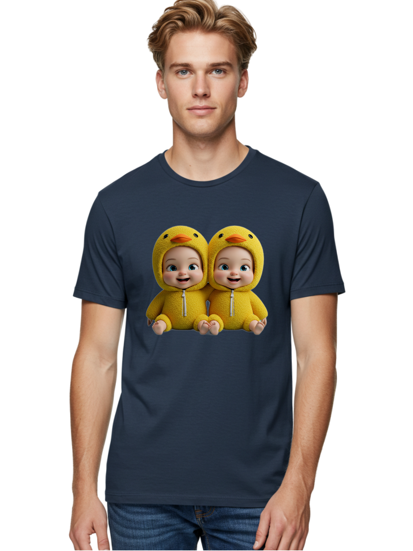 Twin-Babies-In-Duck-Costumes Men'S Graphic Tee, 100% Cotton, Comfortable Casual Summer Wear, Machine Washable, Vintage Camera, Old Camera, Antique Camera, Black Camera, Classic Photography, Photography Equipment, Nostalgic Device, Film Camera, Bal519 22
