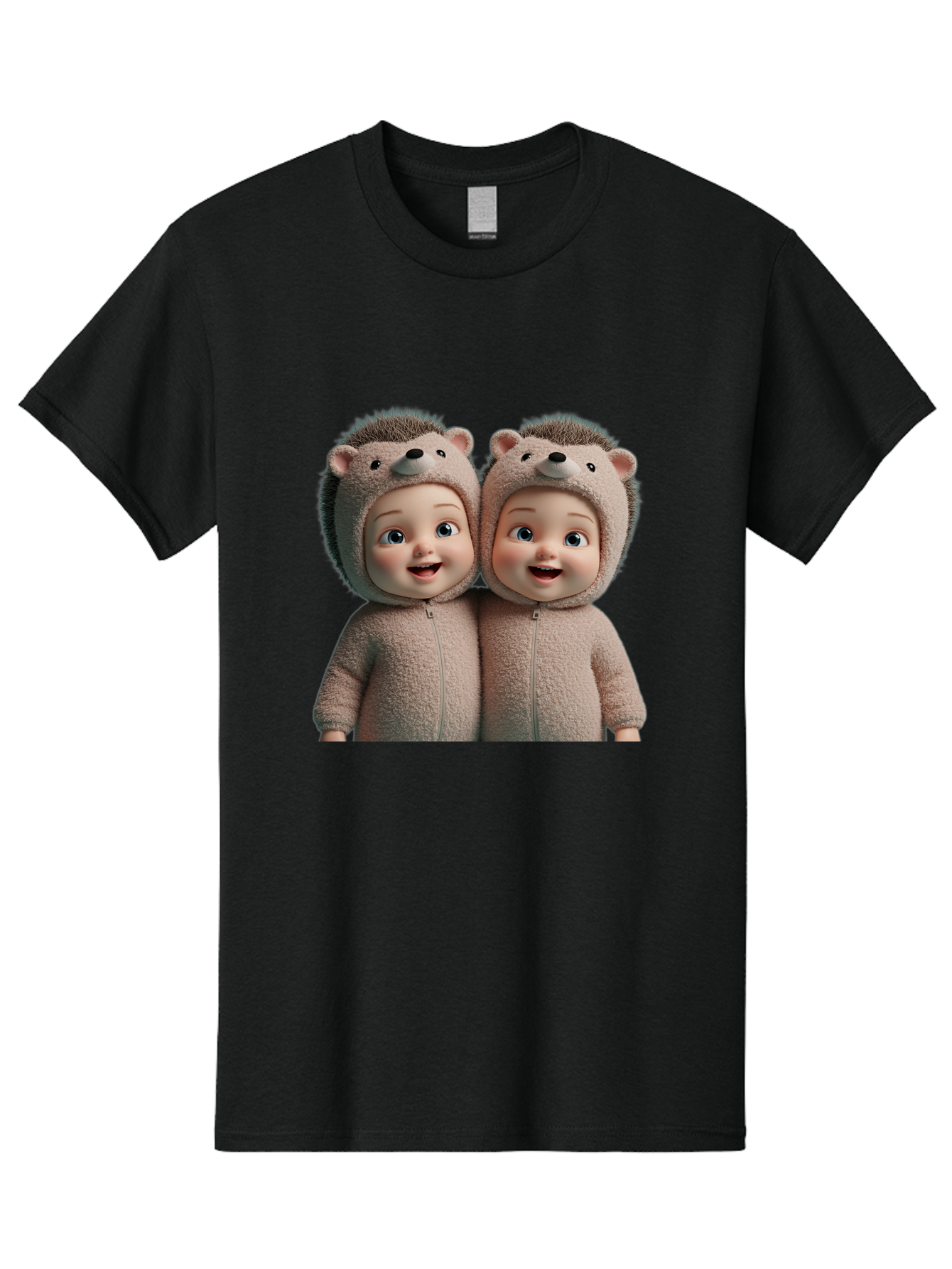 Twin-Babies-In-Hedgehog-Costumes Men'S Graphic Tee, 100% Cotton, Comfortable Casual Summer Wear, Machine Washable, Vintage Camera, Old Camera, Antique Camera, Black Camera, Classic Photography, Photography Equipment, Nostalgic Device, Bal520