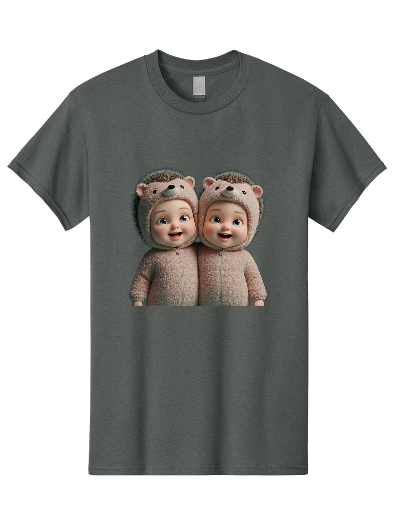 Twin-Babies-In-Hedgehog-Costumes Men'S Graphic Tee, 100% Cotton, Comfortable Casual Summer Wear, Machine Washable, Vintage Camera, Old Camera, Antique Camera, Black Camera, Classic Photography, Photography Equipment, Nostalgic Device, Bal520 4
