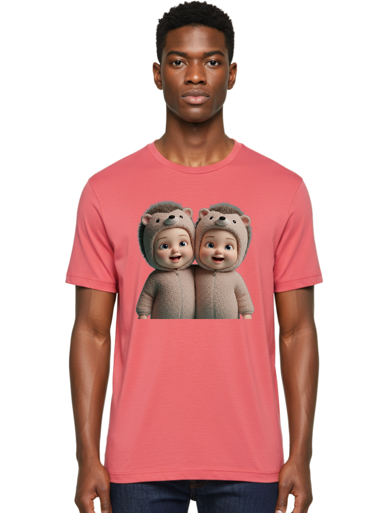 Twin-Babies-In-Hedgehog-Costumes Men'S Graphic Tee, 100% Cotton, Comfortable Casual Summer Wear, Machine Washable, Vintage Camera, Old Camera, Antique Camera, Black Camera, Classic Photography, Photography Equipment, Nostalgic Device, Bal520 21