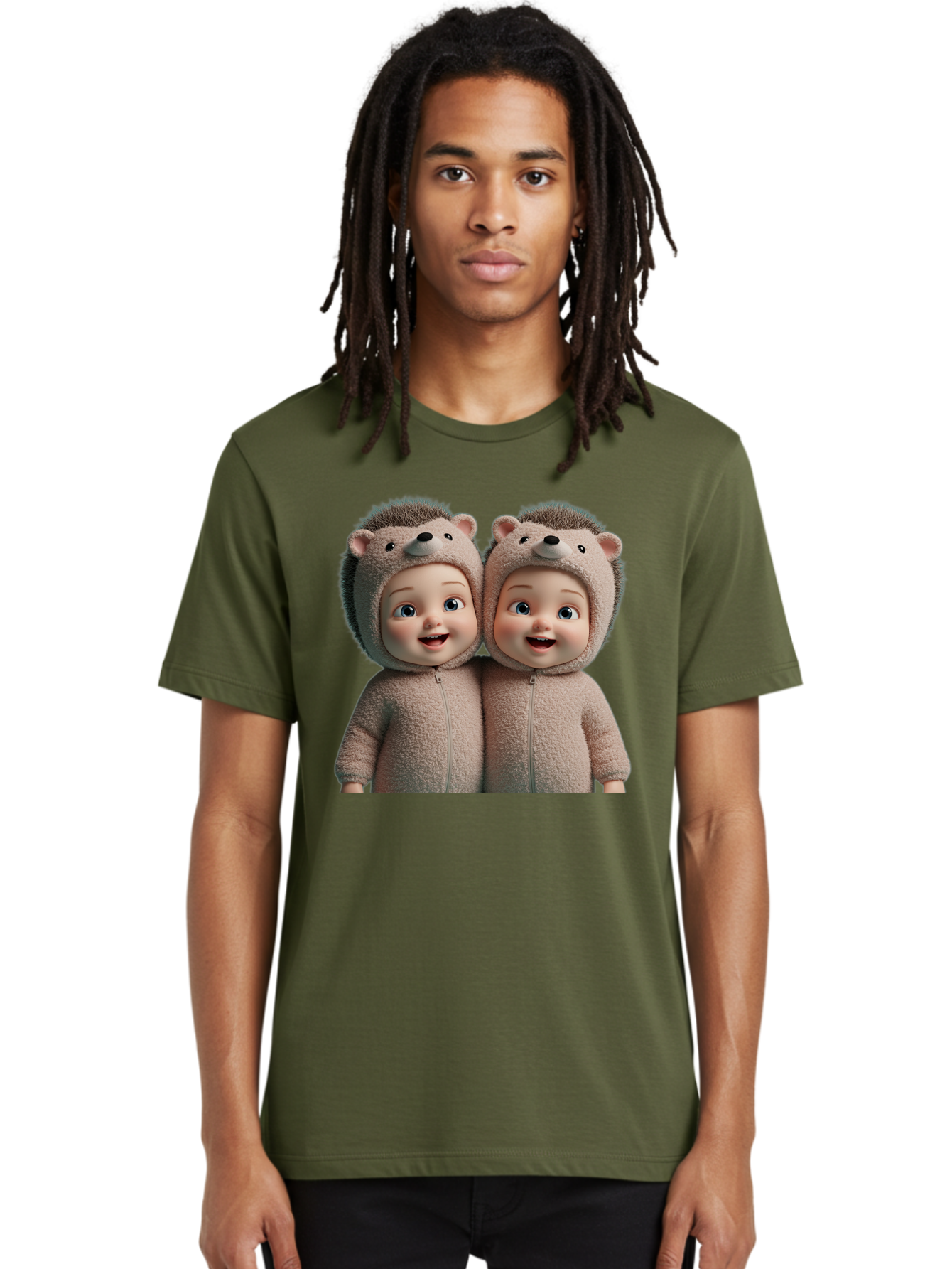 Twin-Babies-In-Hedgehog-Costumes Men'S Graphic Tee, 100% Cotton, Comfortable Casual Summer Wear, Machine Washable, Vintage Camera, Old Camera, Antique Camera, Black Camera, Classic Photography, Photography Equipment, Nostalgic Device, Bal520 19