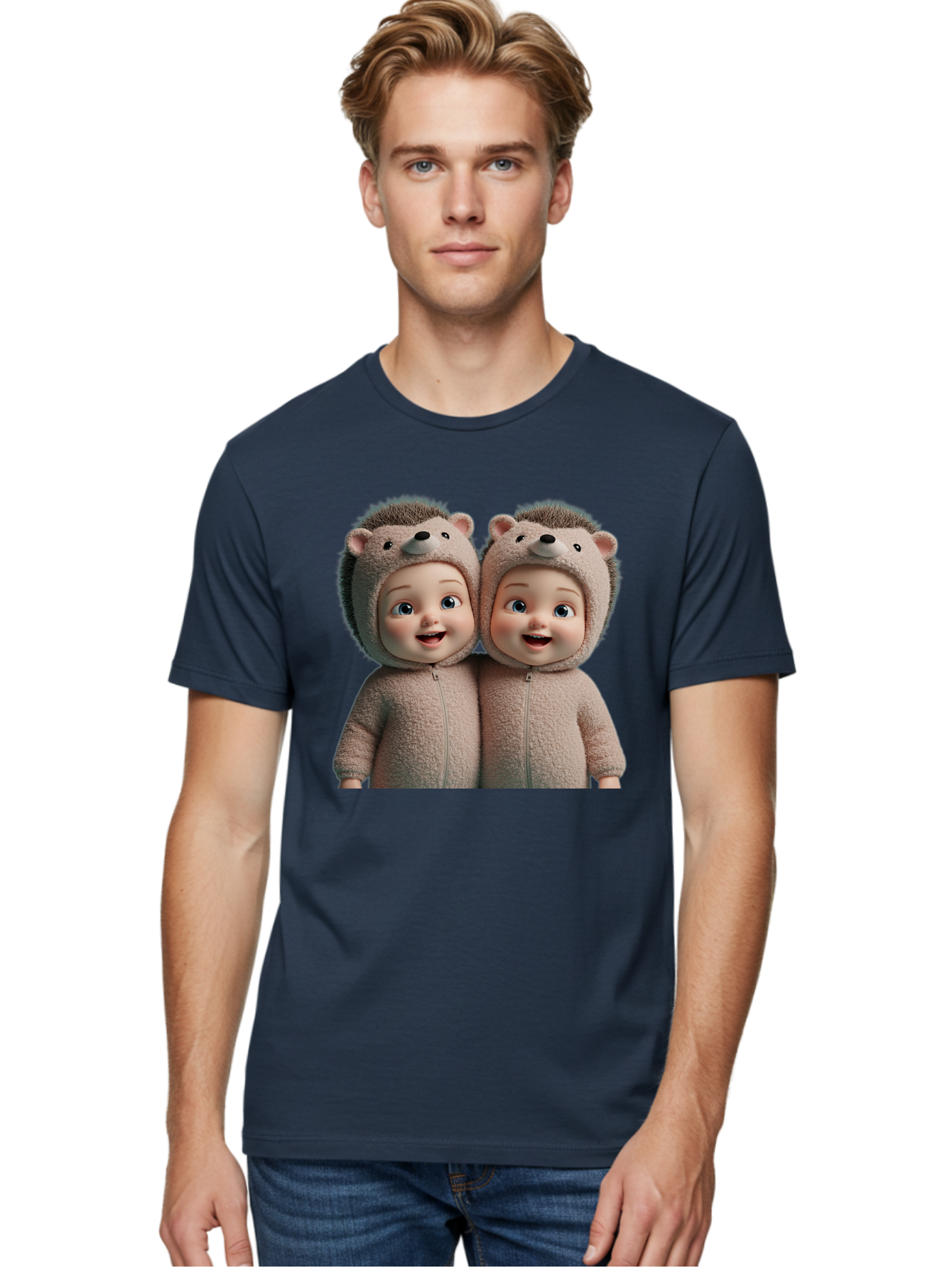 Twin-Babies-In-Hedgehog-Costumes Men'S Graphic Tee, 100% Cotton, Comfortable Casual Summer Wear, Machine Washable, Vintage Camera, Old Camera, Antique Camera, Black Camera, Classic Photography, Photography Equipment, Nostalgic Device, Bal520 24