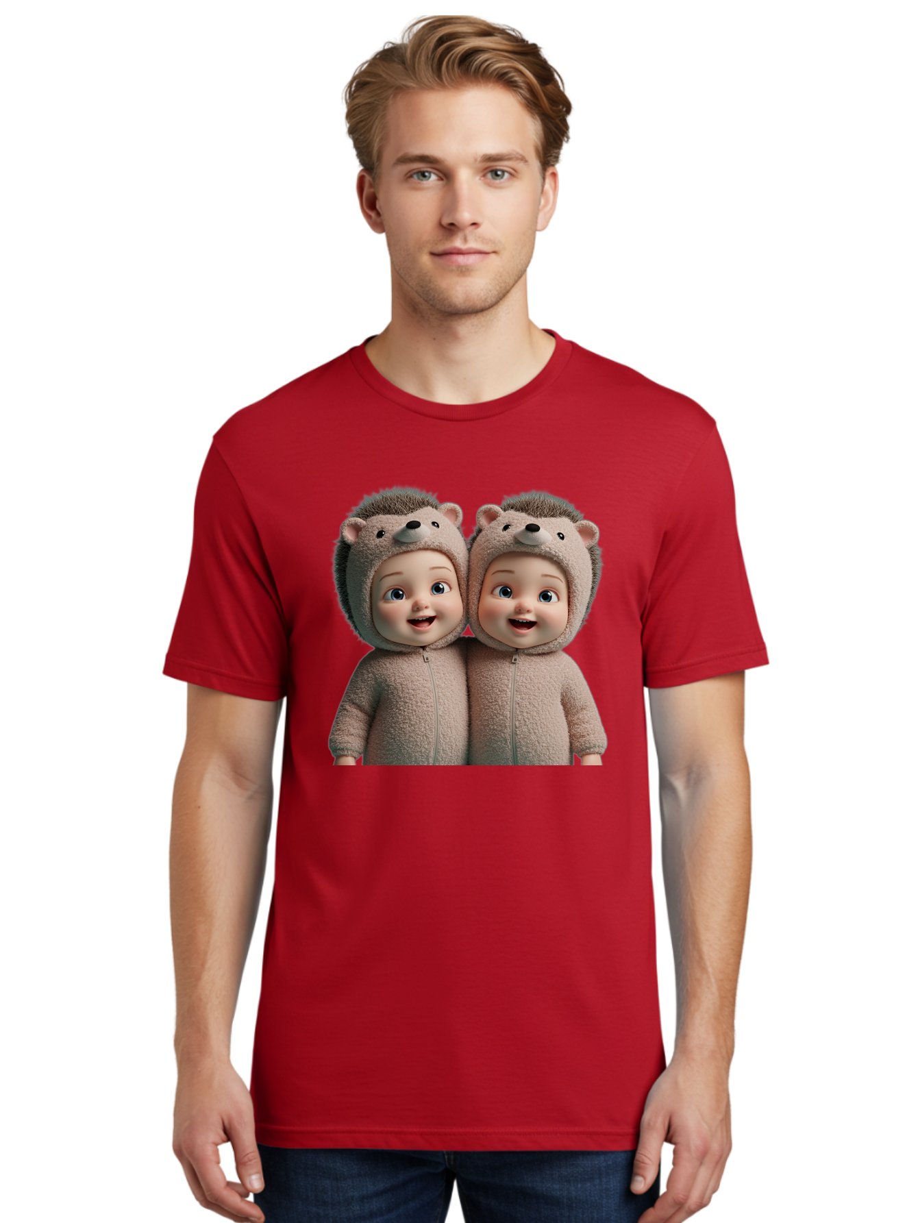 Twin-Babies-In-Hedgehog-Costumes Men'S Graphic Tee, 100% Cotton, Comfortable Casual Summer Wear, Machine Washable, Vintage Camera, Old Camera, Antique Camera, Black Camera, Classic Photography, Photography Equipment, Nostalgic Device, Bal520 23