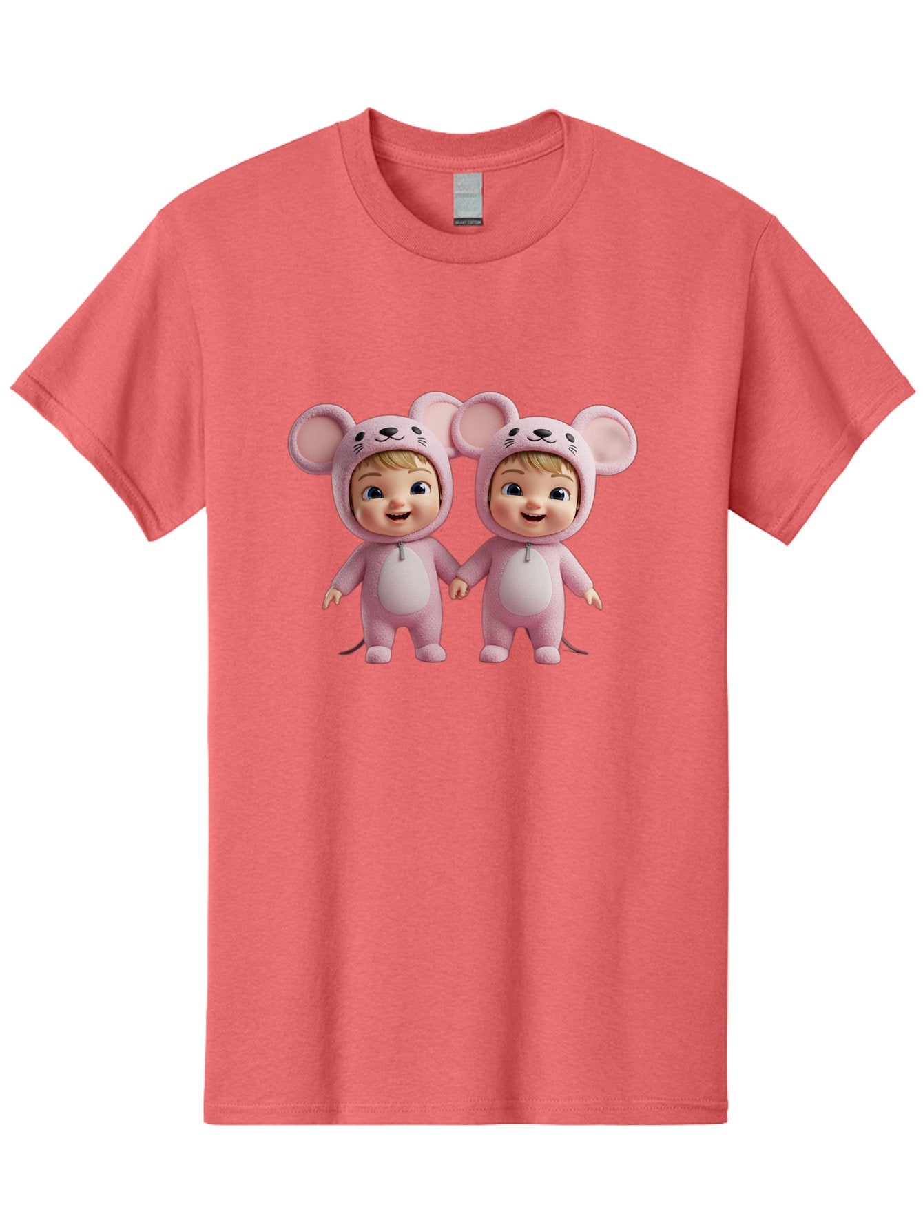 Twin-Babies-In-Pink-Mouse-Costumes Men'S Graphic Tee, 100% Cotton, Comfortable Casual Summer Wear, Machine Washable, Vintage Camera, Old Camera, Antique Camera, Black Camera, Classic Photography, Photography Equipment, Nostalgic Device, Bal521 13