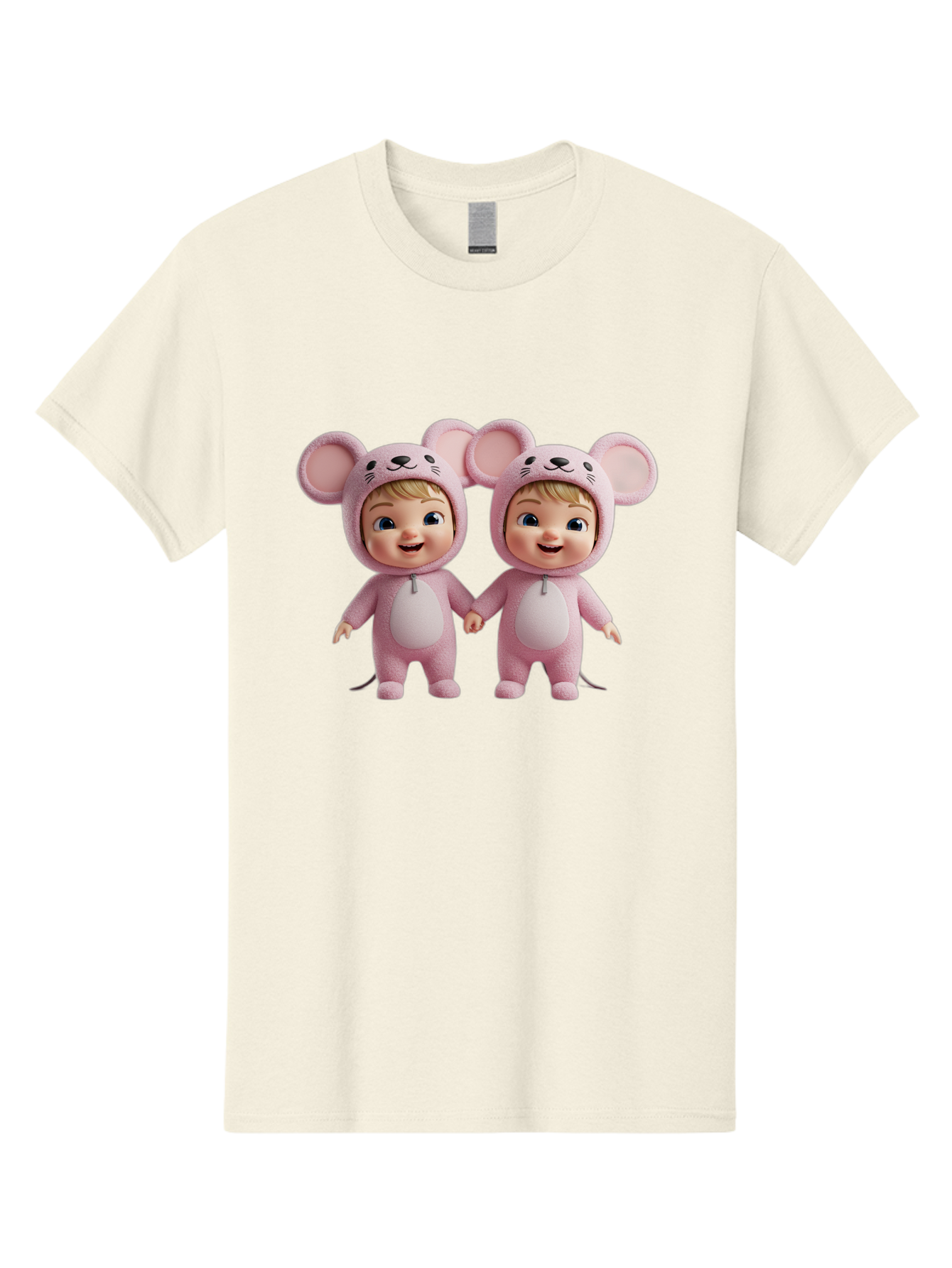 Twin-Babies-In-Pink-Mouse-Costumes Men'S Graphic Tee, 100% Cotton, Comfortable Casual Summer Wear, Machine Washable, Vintage Camera, Old Camera, Antique Camera, Black Camera, Classic Photography, Photography Equipment, Nostalgic Device, Bal521 4