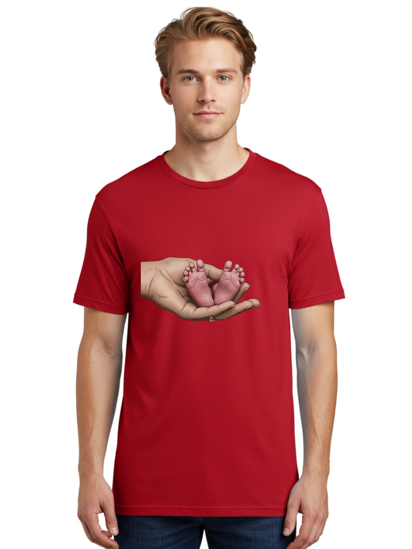 Twin-Baby-Feet-1 Men'S Graphic Tee, 100% Cotton, Comfortable Casual Summer Wear, Machine Washable, Vintage Camera, Old Camera, Antique Camera, Black Camera, Classic Photography, Photography Equipment, Nostalgic Device, Film Camera, Camera Art Bal524 20