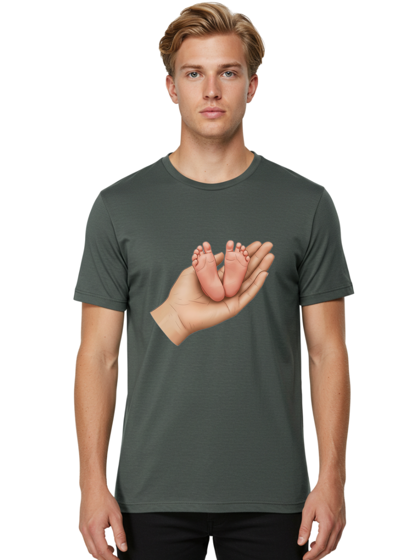 Twin-Baby-Feet Men'S Graphic Tee, 100% Cotton, Comfortable Casual Summer Wear, Machine Washable, Vintage Camera, Old Camera, Antique Camera, Black Camera, Classic Photography, Photography Equipment, Nostalgic Device, Film Camera, Camera Art Bal525 23