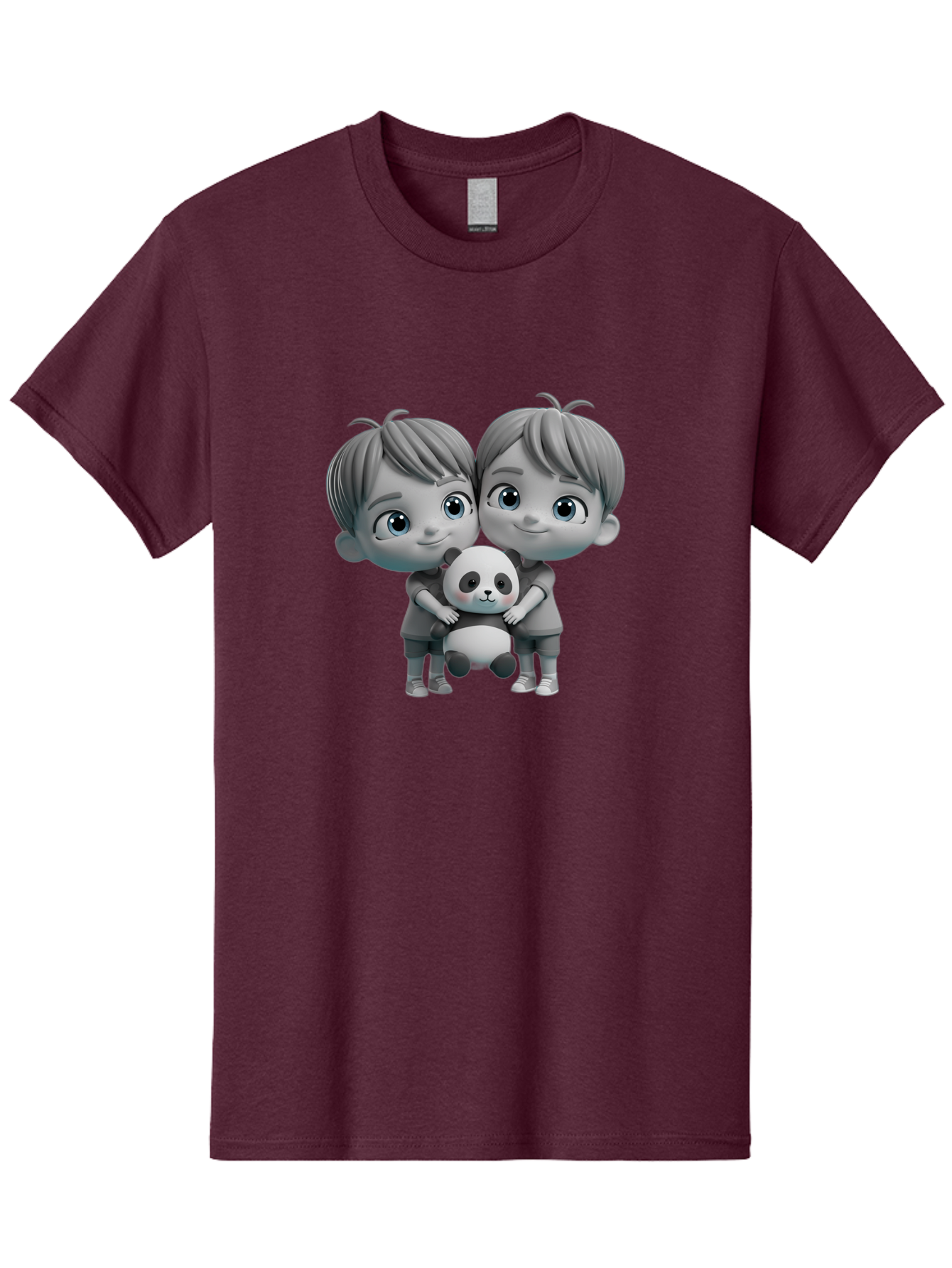 Twin-Boys-Hugging-Panda Men'S Graphic Tee, 100% Cotton, Comfortable Casual Summer Wear, Machine Washable, Vintage Camera, Old Camera, Antique Camera, Black Camera, Classic Photography, Photography Equipment, Nostalgic Device, Film Camera, Bal526 15