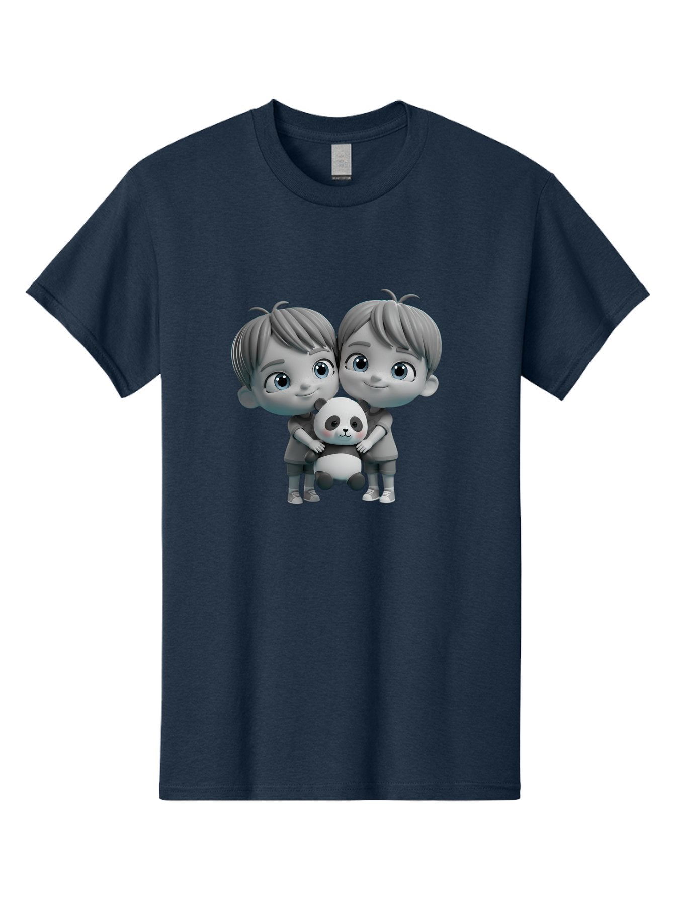 Twin-Boys-Hugging-Panda Men'S Graphic Tee, 100% Cotton, Comfortable Casual Summer Wear, Machine Washable, Vintage Camera, Old Camera, Antique Camera, Black Camera, Classic Photography, Photography Equipment, Nostalgic Device, Film Camera, Bal526 15