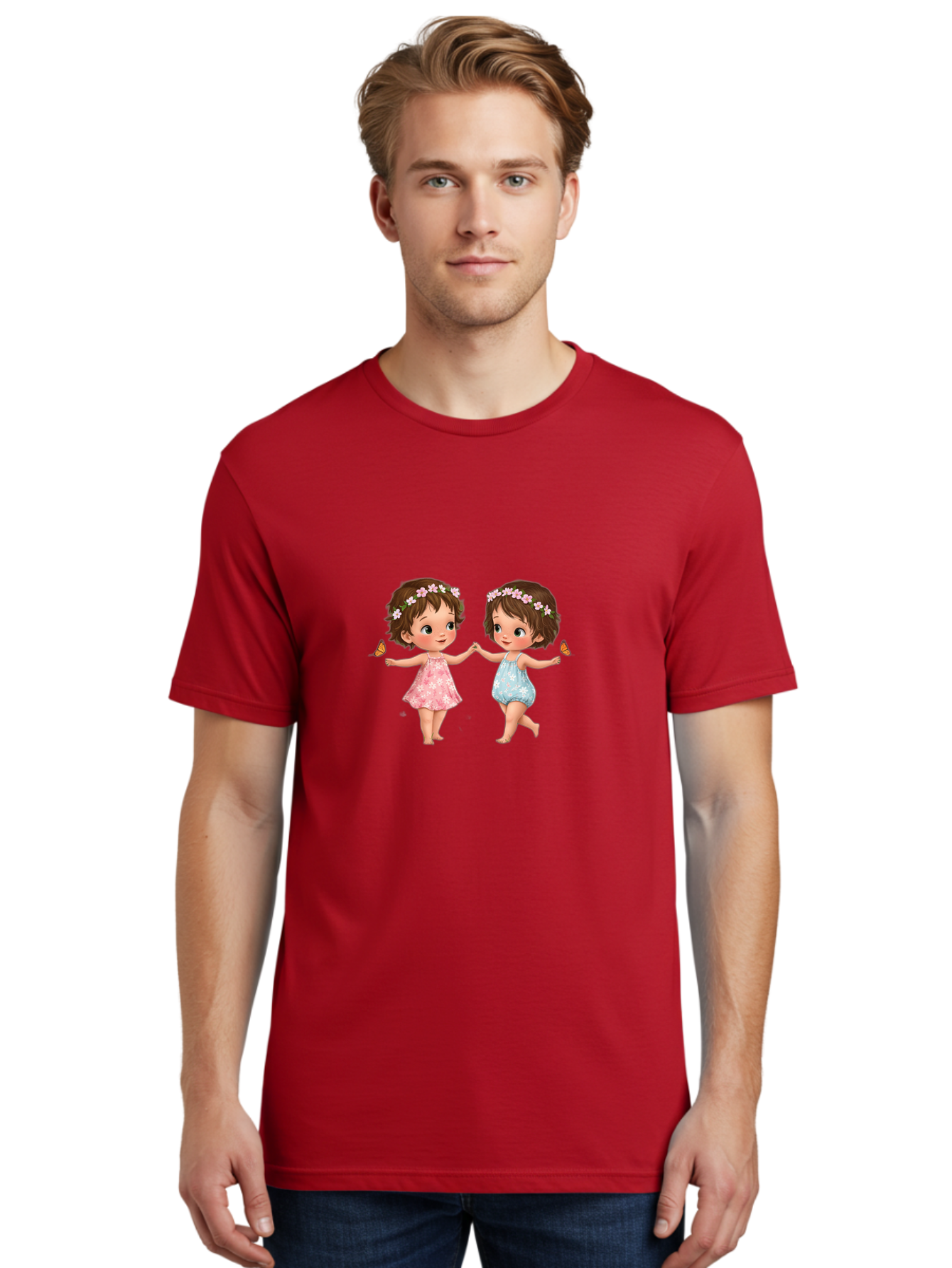 Twin-Girls-With-Butterflies Men'S Graphic Tee, 100% Cotton, Comfortable Casual Summer Wear, Machine Washable, Vintage Camera, Old Camera, Antique Camera, Black Camera, Classic Photography, Photography Equipment, Nostalgic Device, Film Camera, Bal527 25