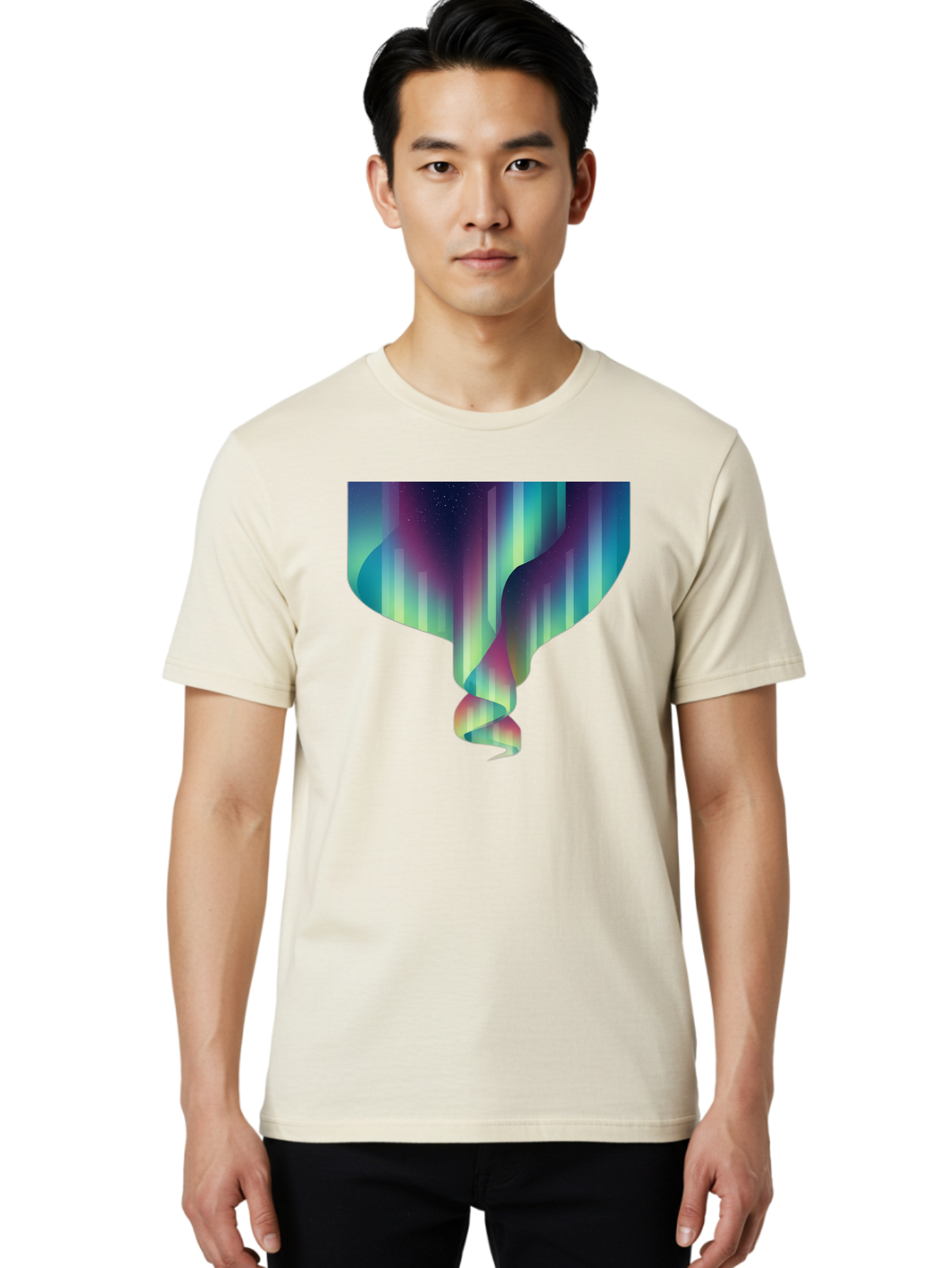 Twisted-Galactic-Ribbon Men'S Graphic Tee, 100% Cotton, Comfortable Casual Summer Wear, Machine Washable, Vintage Camera, Old Camera, Antique Camera, Black Camera, Classic Photography, Photography Equipment, Nostalgic Device, Film Camera, Bal530 24