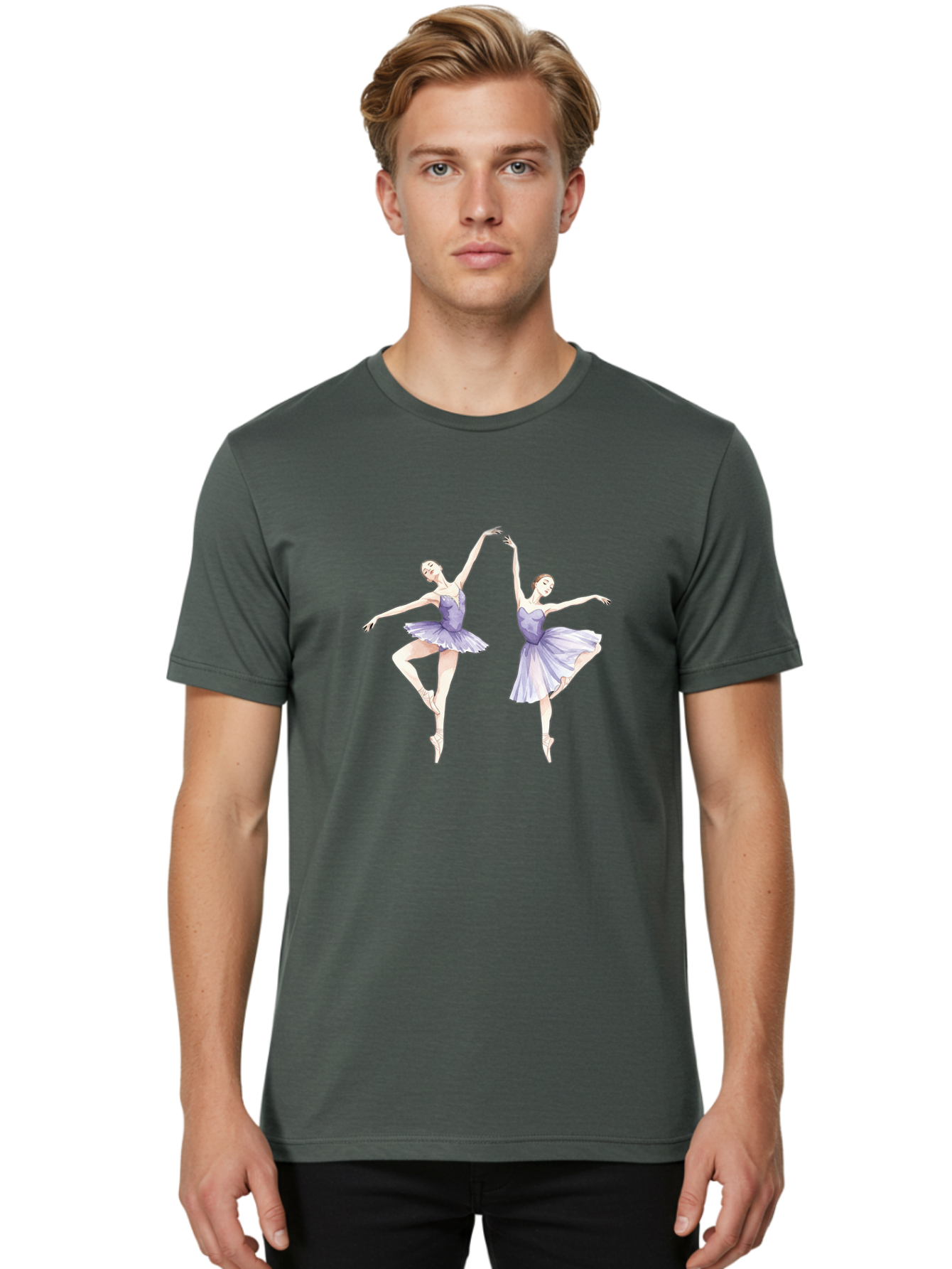Two-Ballerinas-Dancing Men'S Graphic Tee, 100% Cotton, Comfortable Casual Summer Wear, Machine Washable, Vintage Camera, Old Camera, Antique Camera, Black Camera, Classic Photography, Photography Equipment, Nostalgic Device, Film Camera, Bal531 28