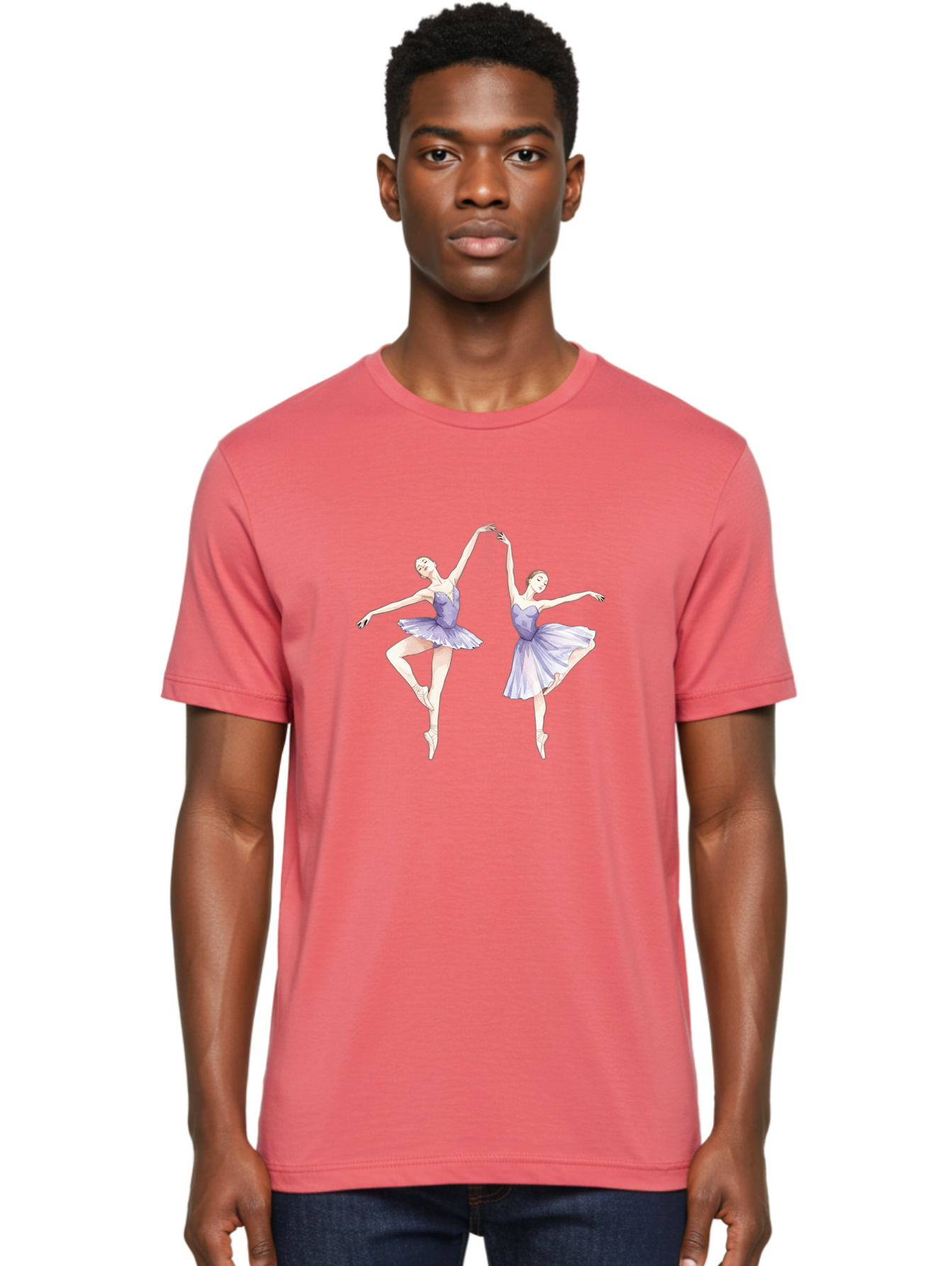 Two-Ballerinas-Dancing Men'S Graphic Tee, 100% Cotton, Comfortable Casual Summer Wear, Machine Washable, Vintage Camera, Old Camera, Antique Camera, Black Camera, Classic Photography, Photography Equipment, Nostalgic Device, Film Camera, Bal531 23
