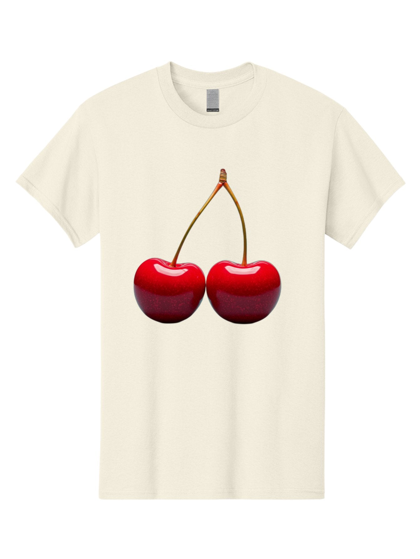 Two-Cherries-1 Men'S Graphic Tee, 100% Cotton, Comfortable Casual Summer Wear, Machine Washable, Vintage Camera, Old Camera, Antique Camera, Black Camera, Classic Photography, Photography Equipment, Nostalgic Device, Film Camera, Camera Art Bal532 8