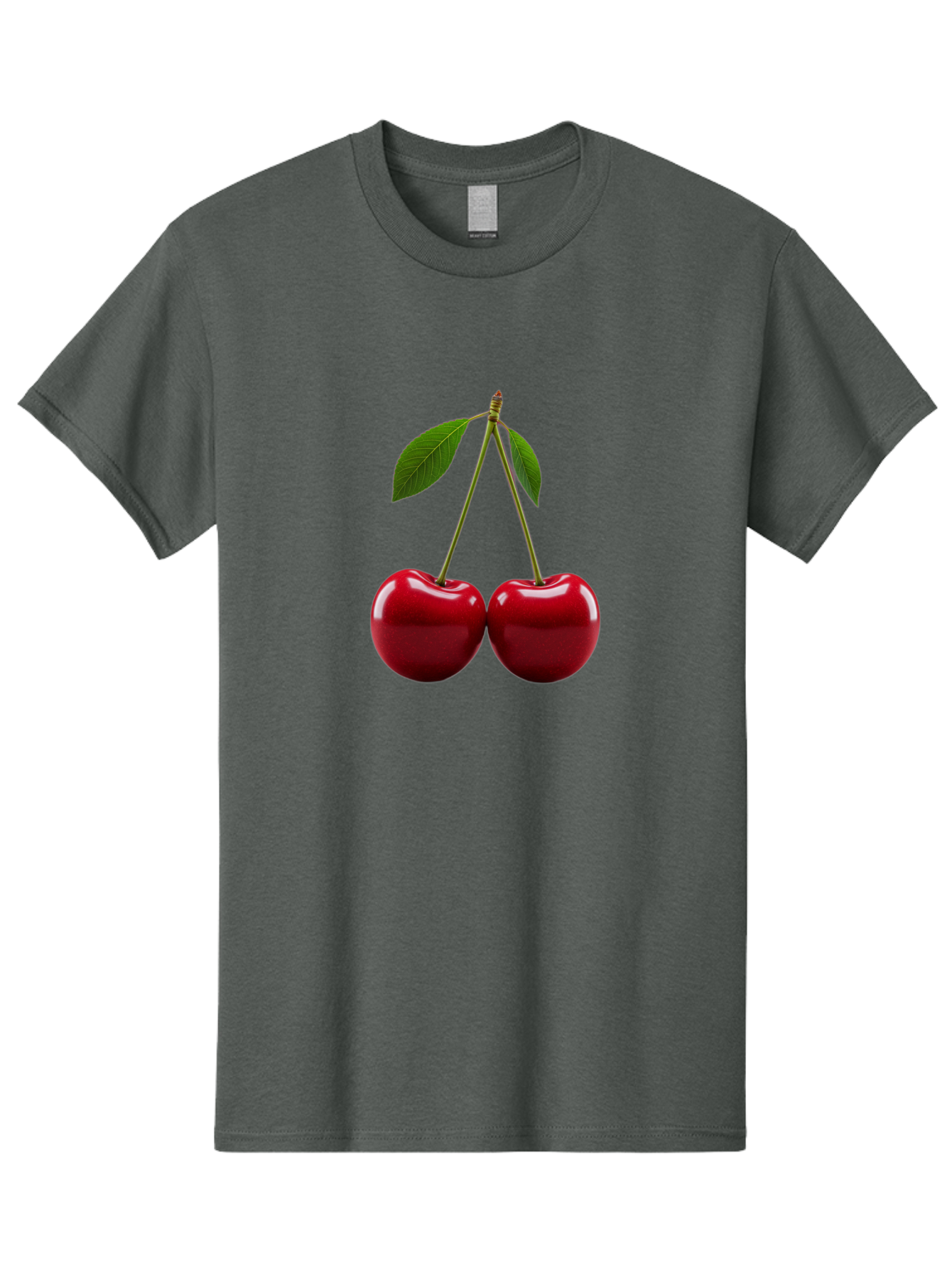 Two-Cherries-2 Men'S Graphic Tee, 100% Cotton, Comfortable Casual Summer Wear, Machine Washable, Vintage Camera, Old Camera, Antique Camera, Black Camera, Classic Photography, Photography Equipment, Nostalgic Device, Film Camera, Camera Art Bal533 11