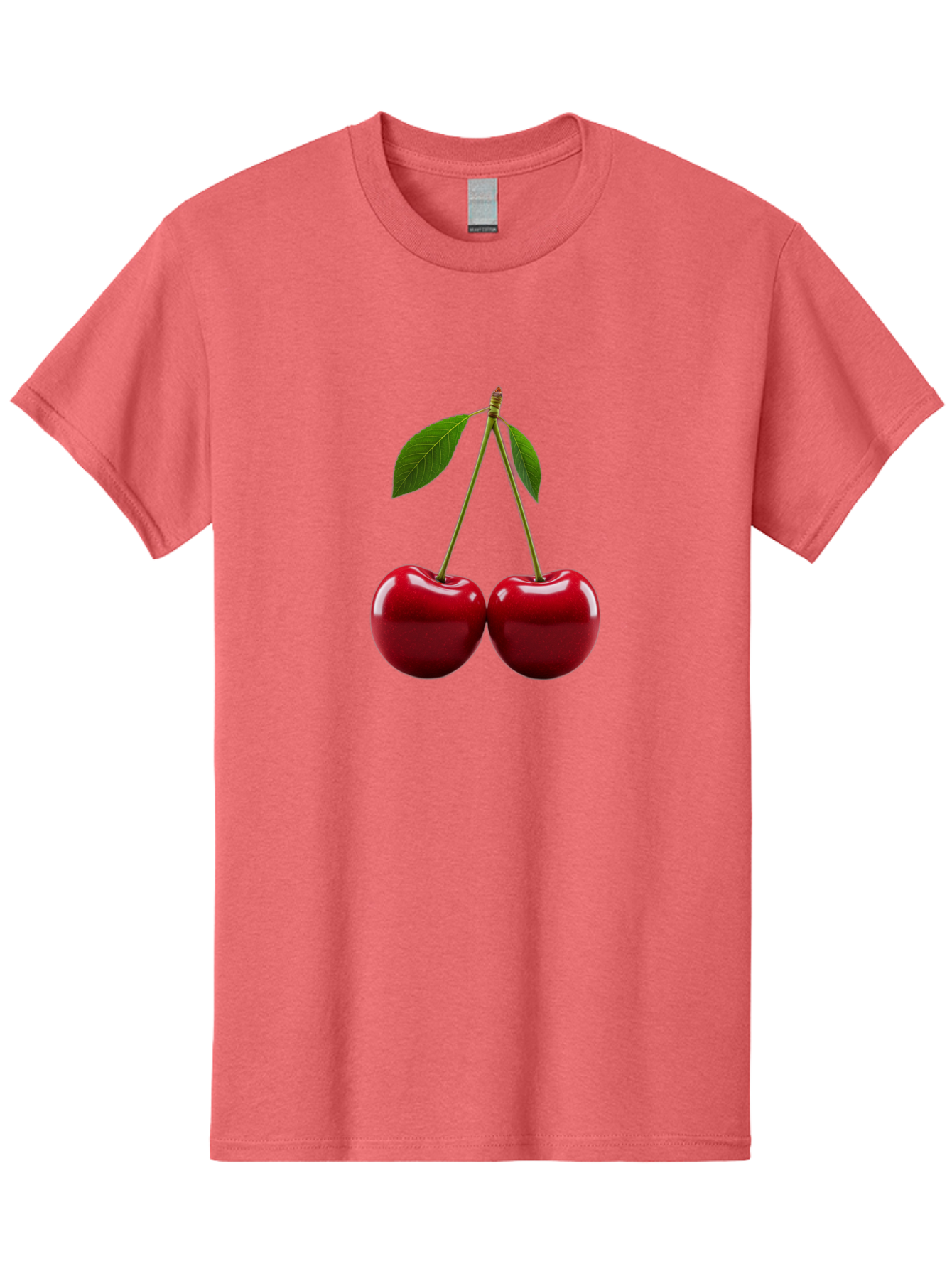 Two-Cherries-2 Men'S Graphic Tee, 100% Cotton, Comfortable Casual Summer Wear, Machine Washable, Vintage Camera, Old Camera, Antique Camera, Black Camera, Classic Photography, Photography Equipment, Nostalgic Device, Film Camera, Camera Art Bal533 12