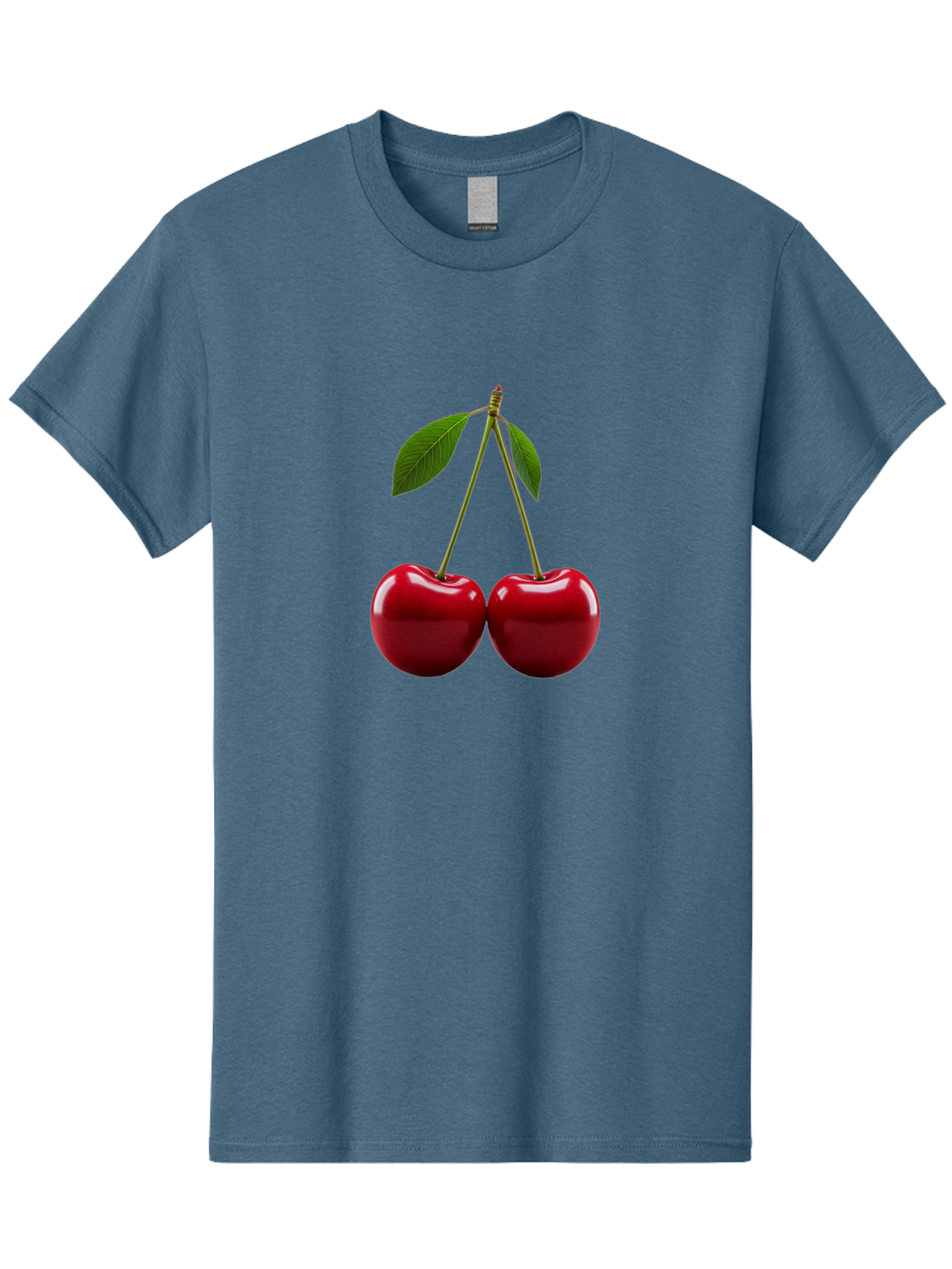 Two-Cherries-2 Men'S Graphic Tee, 100% Cotton, Comfortable Casual Summer Wear, Machine Washable, Vintage Camera, Old Camera, Antique Camera, Black Camera, Classic Photography, Photography Equipment, Nostalgic Device, Film Camera, Camera Art Bal533 13