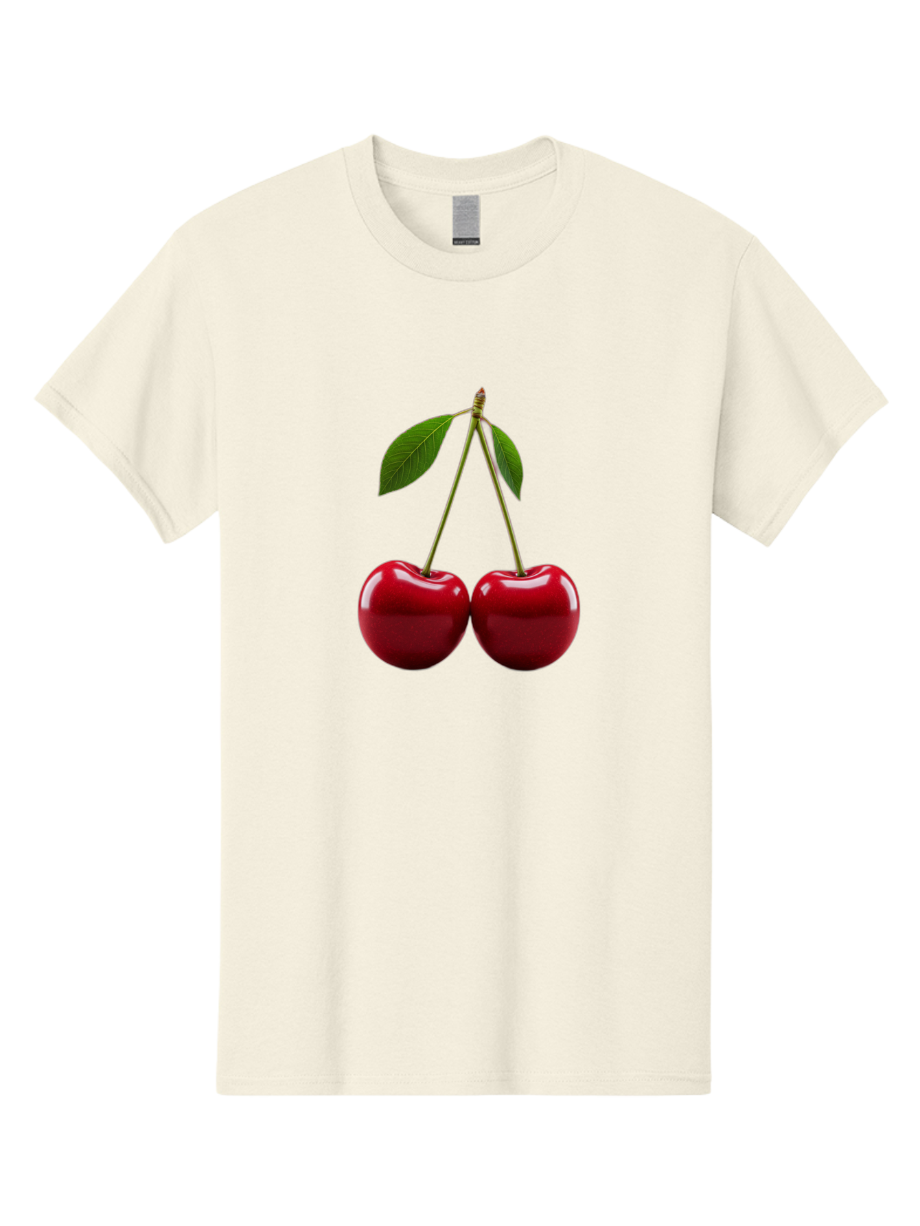 Two-Cherries-2 Men'S Graphic Tee, 100% Cotton, Comfortable Casual Summer Wear, Machine Washable, Vintage Camera, Old Camera, Antique Camera, Black Camera, Classic Photography, Photography Equipment, Nostalgic Device, Film Camera, Camera Art Bal533 4