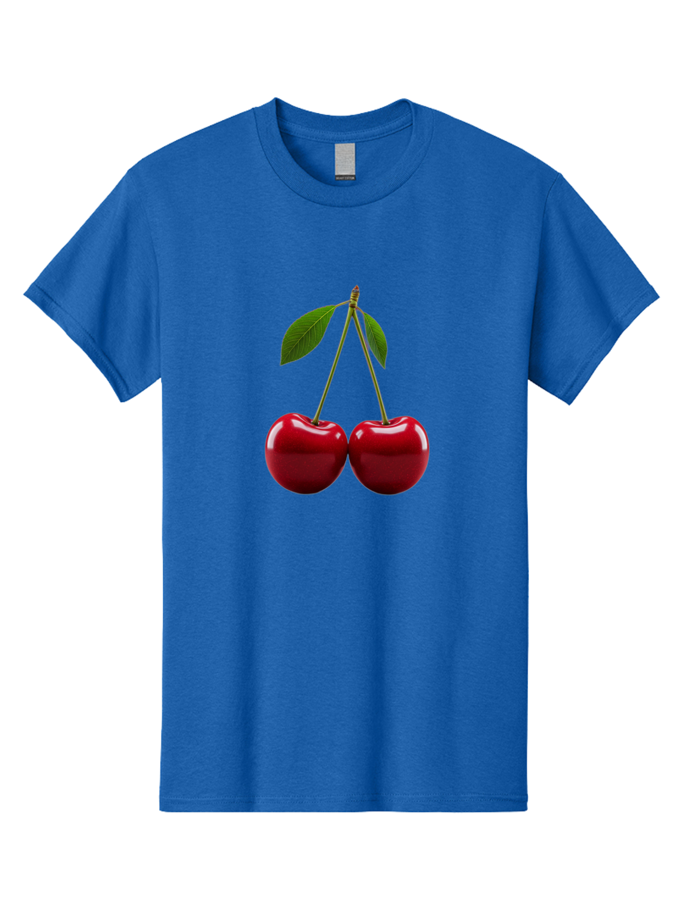 Two-Cherries-2 Men'S Graphic Tee, 100% Cotton, Comfortable Casual Summer Wear, Machine Washable, Vintage Camera, Old Camera, Antique Camera, Black Camera, Classic Photography, Photography Equipment, Nostalgic Device, Film Camera, Camera Art Bal533 3