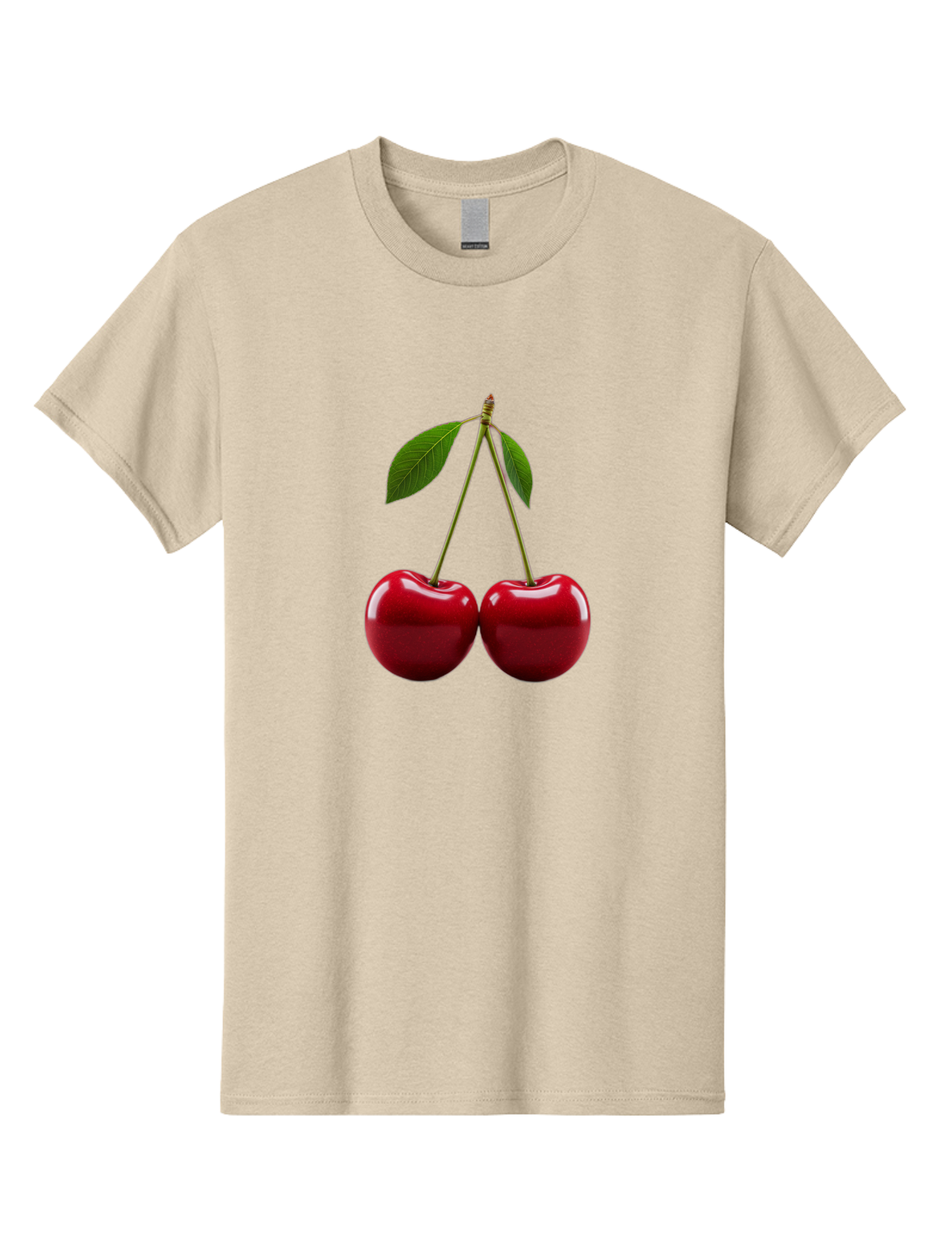 Two-Cherries-2 Men'S Graphic Tee, 100% Cotton, Comfortable Casual Summer Wear, Machine Washable, Vintage Camera, Old Camera, Antique Camera, Black Camera, Classic Photography, Photography Equipment, Nostalgic Device, Film Camera, Camera Art Bal533 8