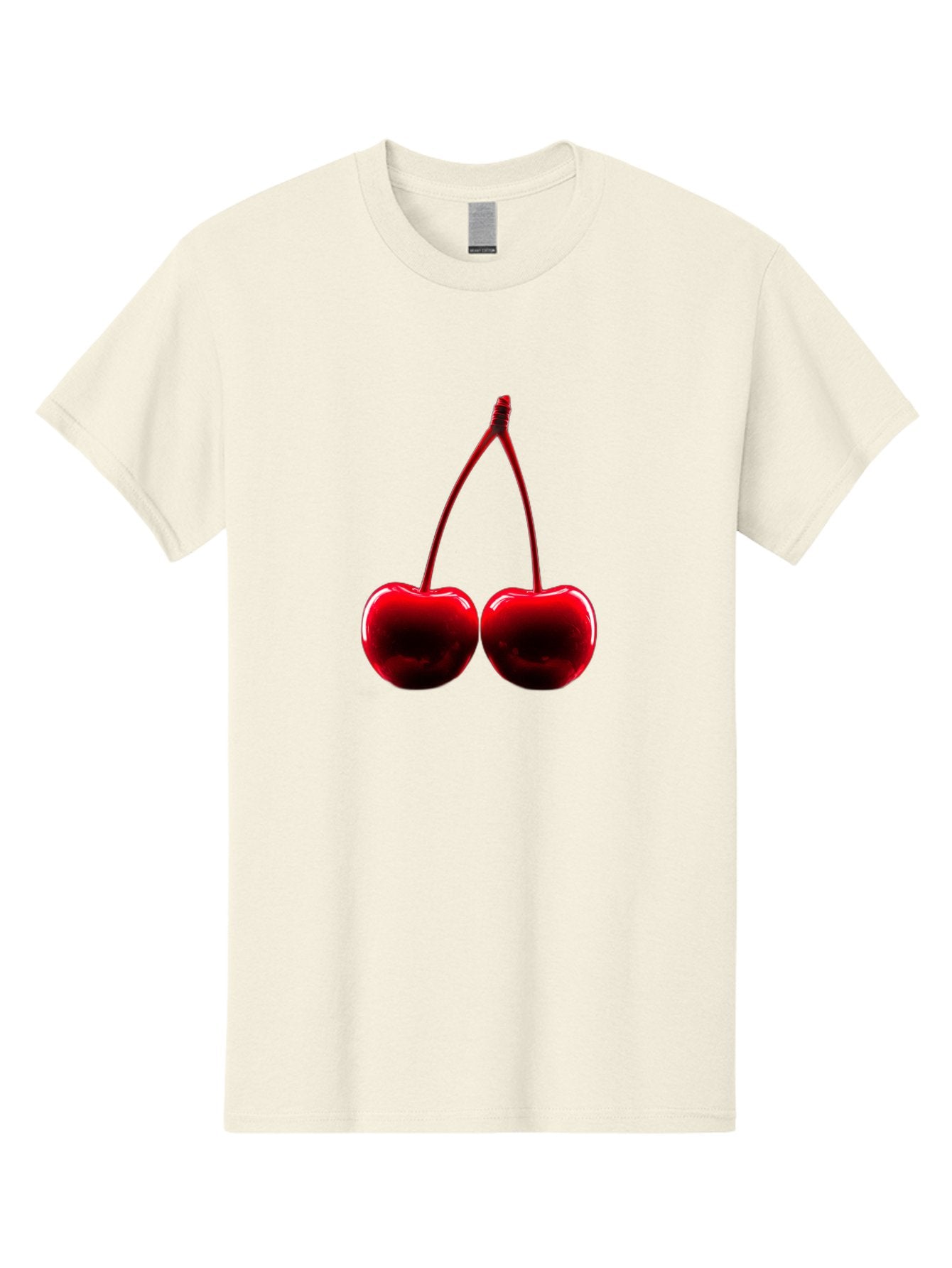 Two-Cherries-3 Men'S Graphic Tee, 100% Cotton, Comfortable Casual Summer Wear, Machine Washable, Vintage Camera, Old Camera, Antique Camera, Black Camera, Classic Photography, Photography Equipment, Nostalgic Device, Film Camera, Camera Art Bal534 8