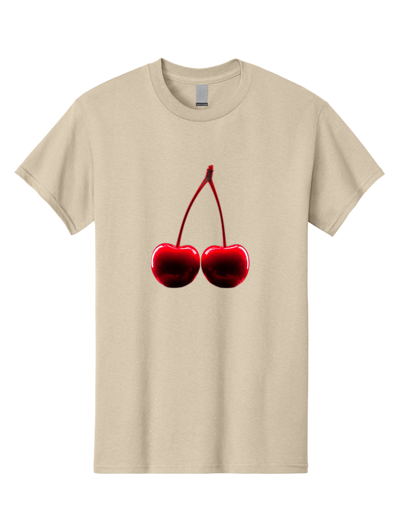 Two-Cherries-3 Men'S Graphic Tee, 100% Cotton, Comfortable Casual Summer Wear, Machine Washable, Vintage Camera, Old Camera, Antique Camera, Black Camera, Classic Photography, Photography Equipment, Nostalgic Device, Film Camera, Camera Art Bal534 12