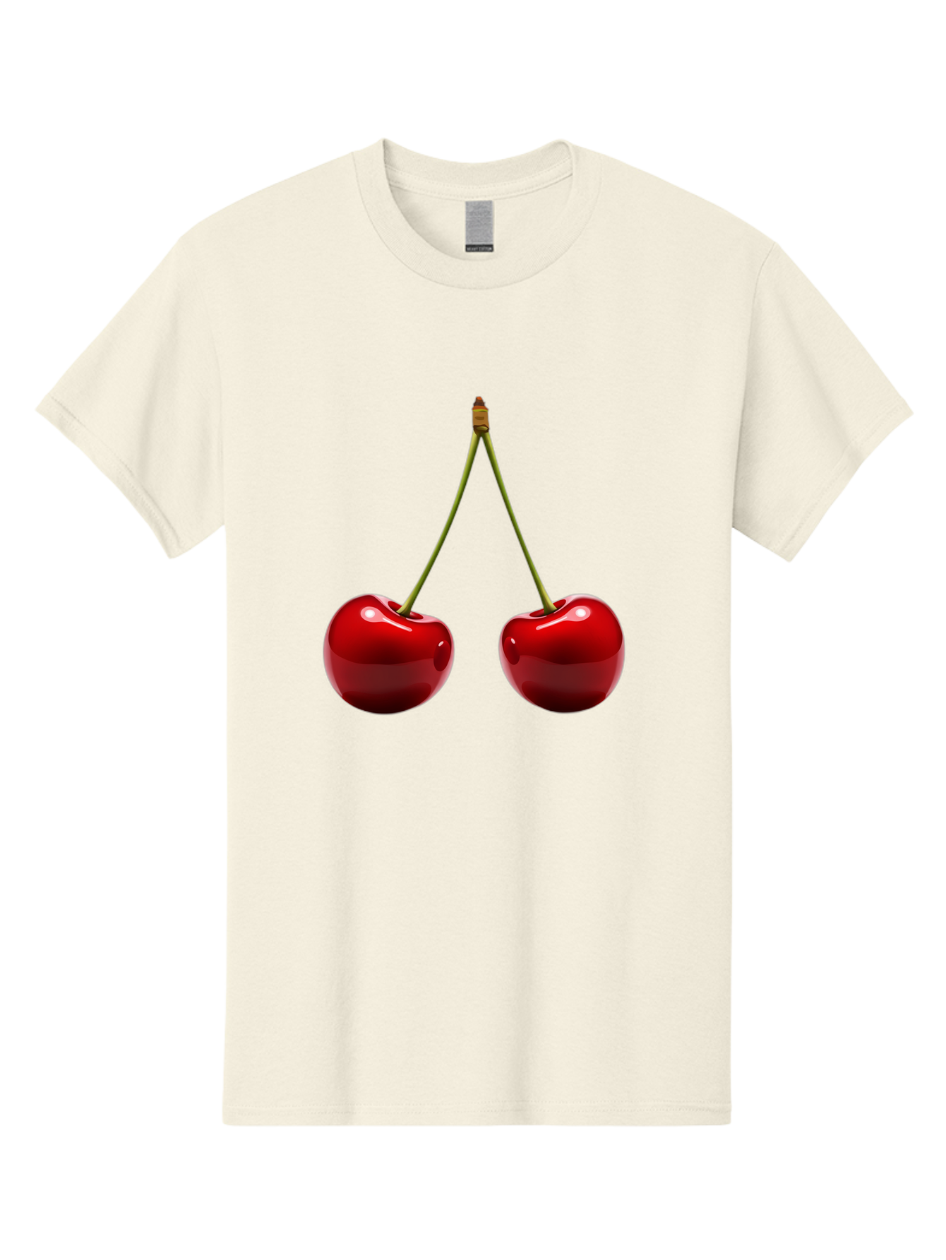 Two-Cherries-5 Men'S Graphic Tee, 100% Cotton, Comfortable Casual Summer Wear, Machine Washable, Vintage Camera, Old Camera, Antique Camera, Black Camera, Classic Photography, Photography Equipment, Nostalgic Device, Film Camera, Camera Art Bal536 10