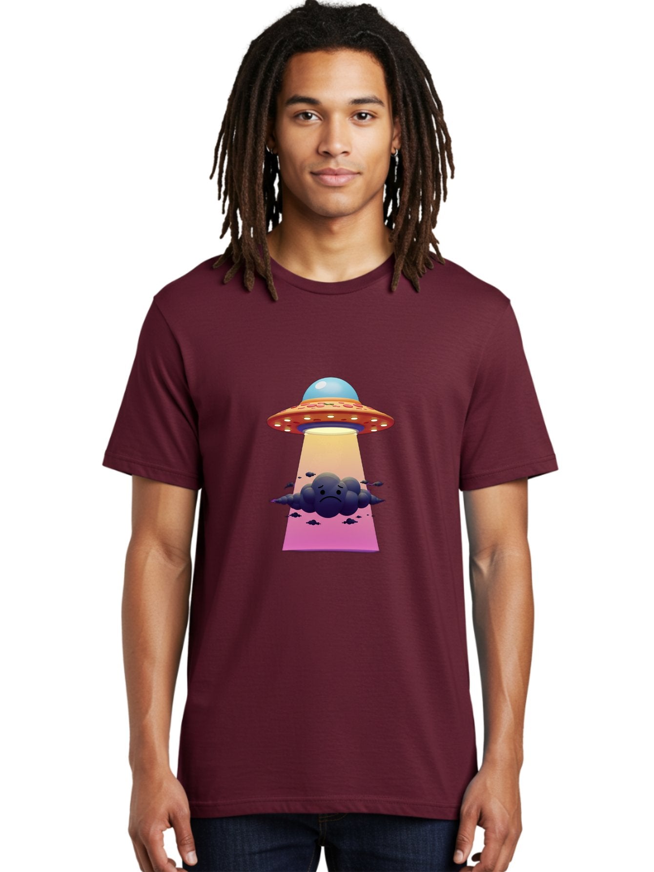 Ufo-Abducting-Frowning-Cloud Men'S Graphic Tee, 100% Cotton, Comfortable Casual Summer Wear, Machine Washable, Vintage Camera, Old Camera, Antique Camera, Black Camera, Classic Photography, Photography Equipment, Nostalgic Device, Film Camera, Bal543 27