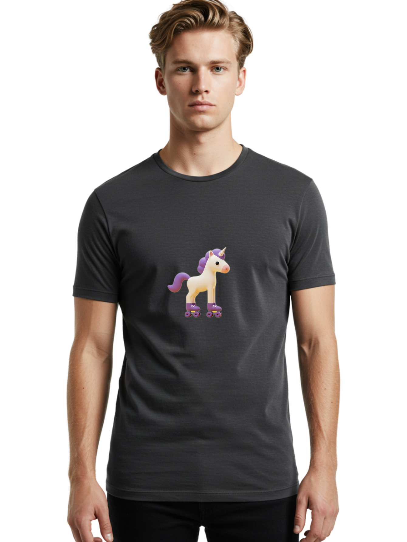Unicorn-On-Rollerskates-1 Men'S Graphic Tee, 100% Cotton, Comfortable Casual Summer Wear, Machine Washable, Vintage Camera, Old Camera, Antique Camera, Black Camera, Classic Photography, Photography Equipment, Nostalgic Device, Film Camera, Bal546 19