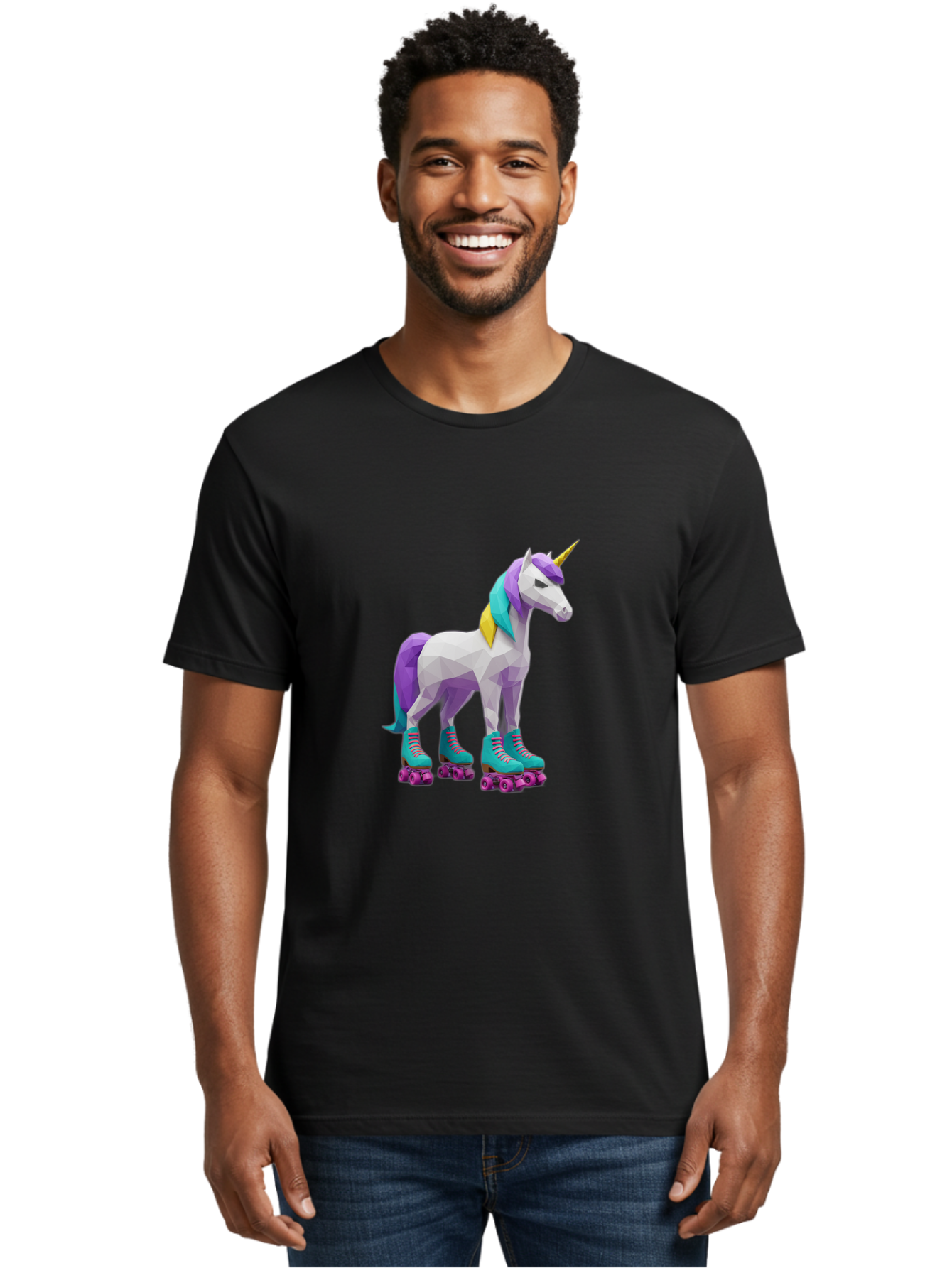 Unicorn-On-Rollerskates-2 Men'S Graphic Tee, 100% Cotton, Comfortable Casual Summer Wear, Machine Washable, Vintage Camera, Old Camera, Antique Camera, Black Camera, Classic Photography, Photography Equipment, Nostalgic Device, Film Camera, Bal547 30