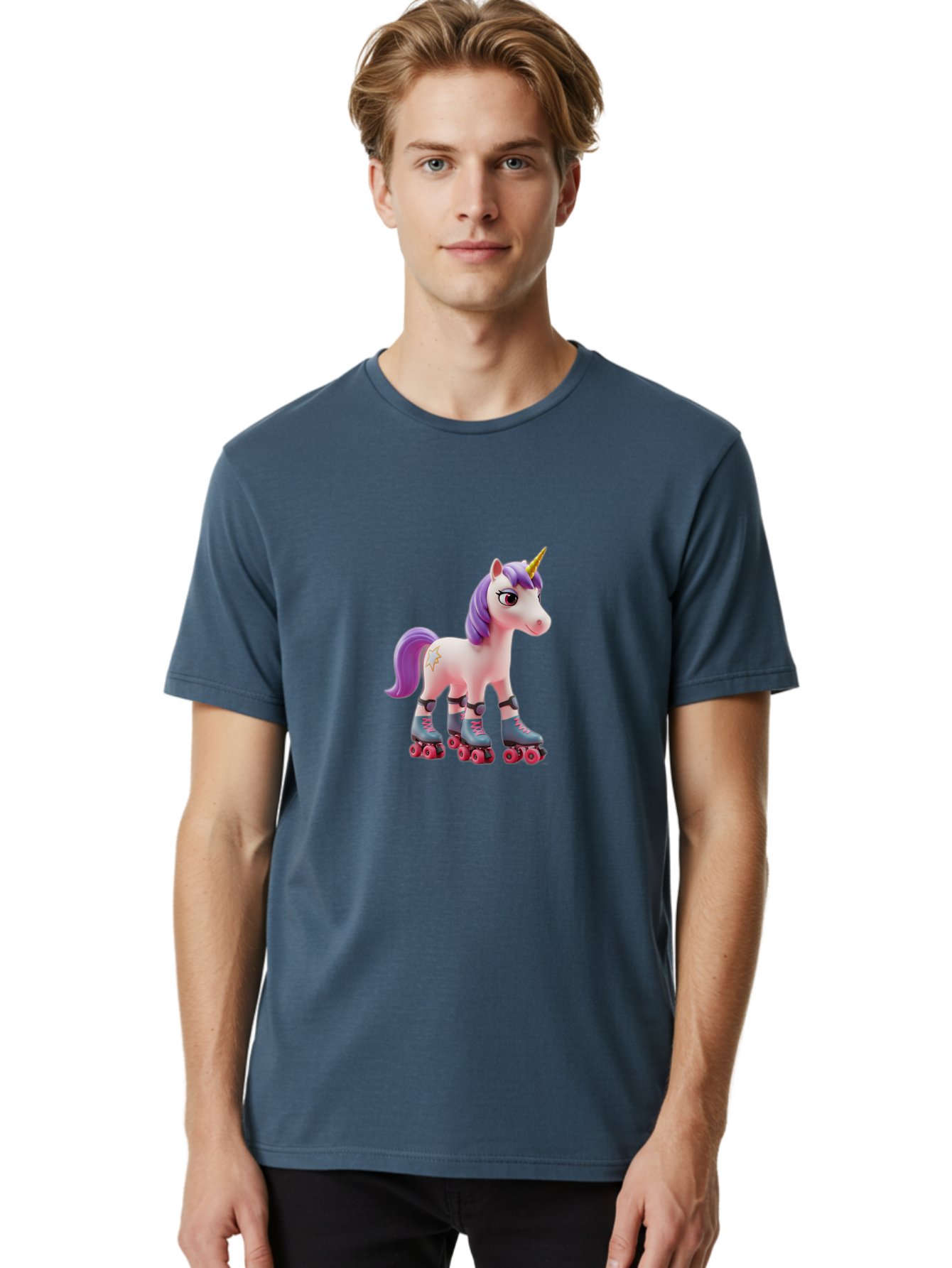Unicorn-On-Rollerskates-3 Men'S Graphic Tee, 100% Cotton, Comfortable Casual Summer Wear, Machine Washable, Vintage Camera, Old Camera, Antique Camera, Black Camera, Classic Photography, Photography Equipment, Nostalgic Device, Film Camera, Bal548 21