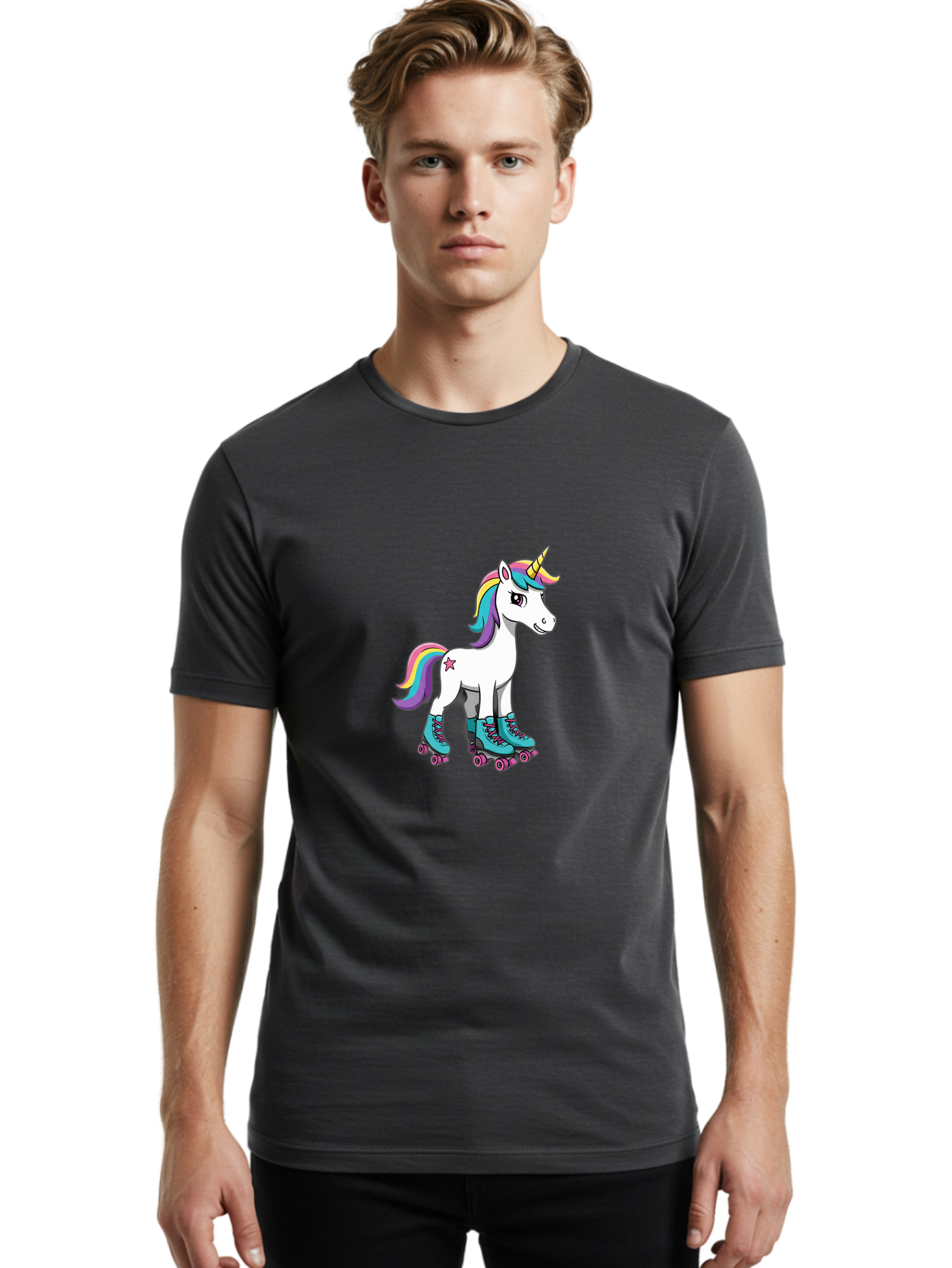 Unicorn-On-Rollerskates Men'S Graphic Tee, 100% Cotton, Comfortable Casual Summer Wear, Machine Washable, Vintage Camera, Old Camera, Antique Camera, Black Camera, Classic Photography, Photography Equipment, Nostalgic Device, Film Camera, Bal549 24