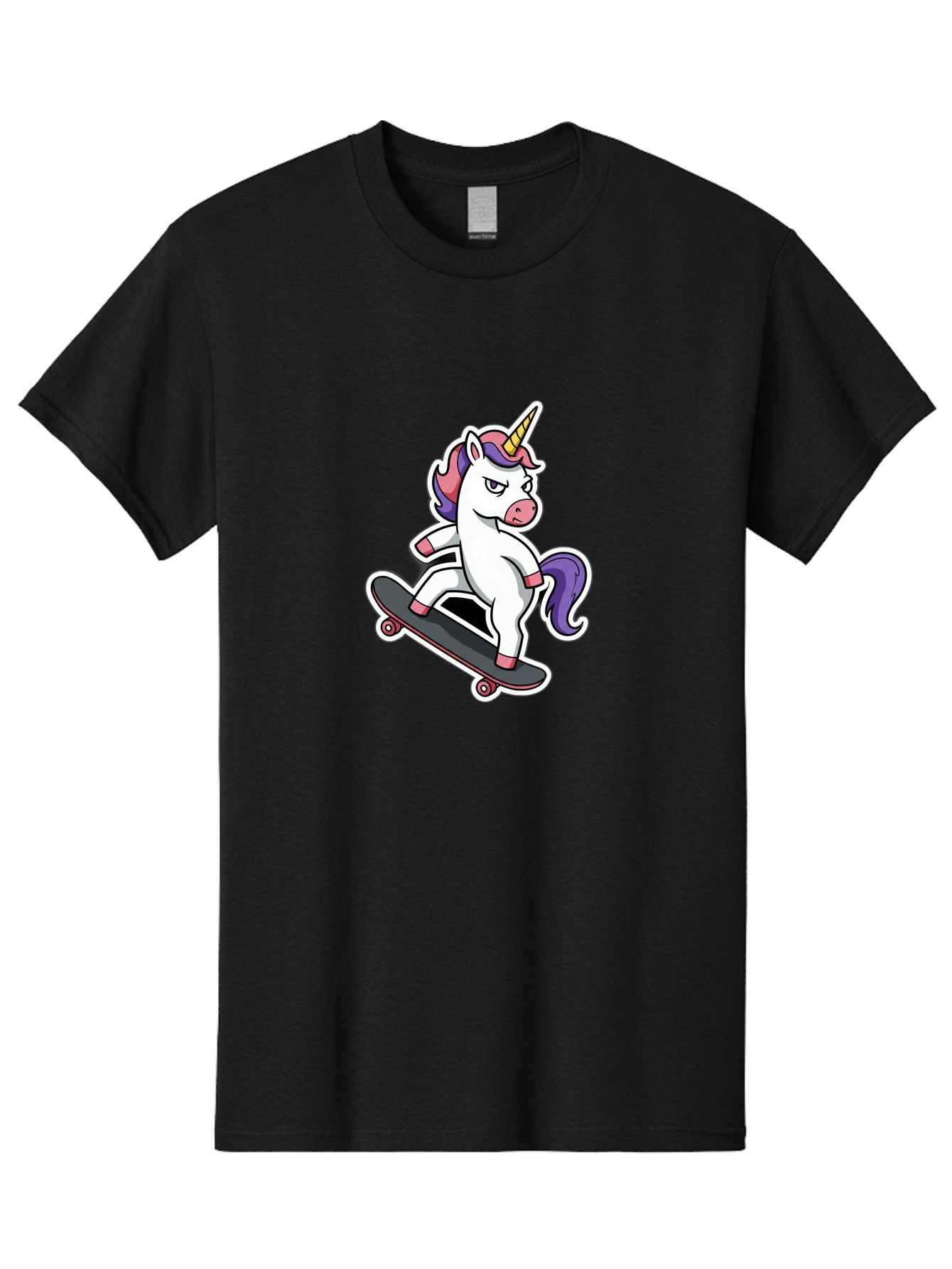 Unicorn-Skateboarder Men'S Graphic Tee, 100% Cotton, Comfortable Casual Summer Wear, Machine Washable, Vintage Camera, Old Camera, Antique Camera, Black Camera, Classic Photography, Photography Equipment, Nostalgic Device, Film Camera, Bal550 13