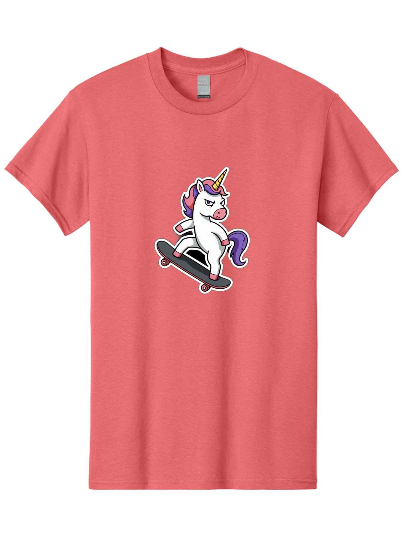 Unicorn-Skateboarder Men'S Graphic Tee, 100% Cotton, Comfortable Casual Summer Wear, Machine Washable, Vintage Camera, Old Camera, Antique Camera, Black Camera, Classic Photography, Photography Equipment, Nostalgic Device, Film Camera, Bal550