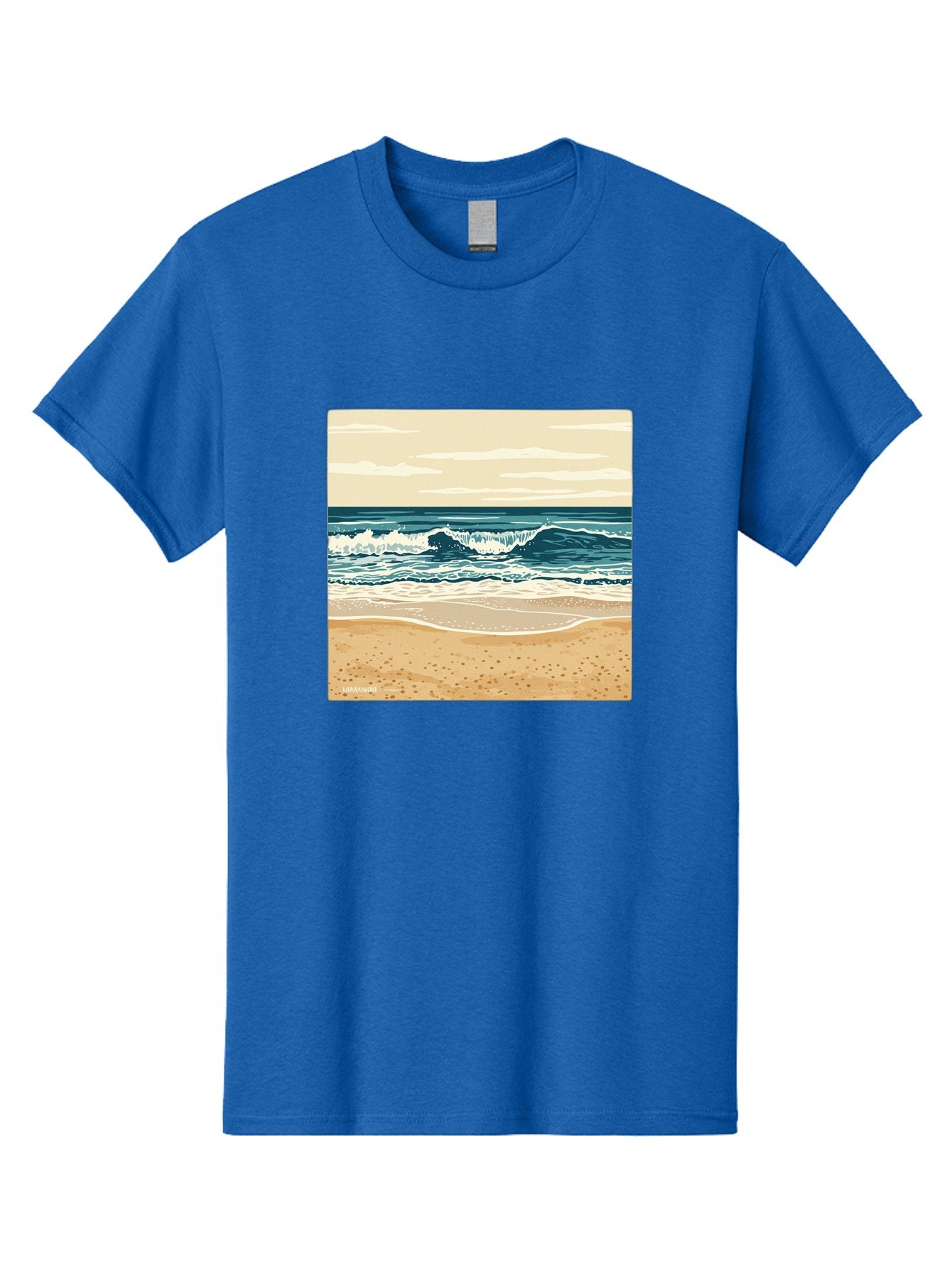 Unplugged-Beach-Scene Men'S Graphic Tee, 100% Cotton, Comfortable Casual Summer Wear, Machine Washable, Vintage Camera, Old Camera, Antique Camera, Black Camera, Classic Photography, Photography Equipment, Nostalgic Device, Film Camera, Bal551 8