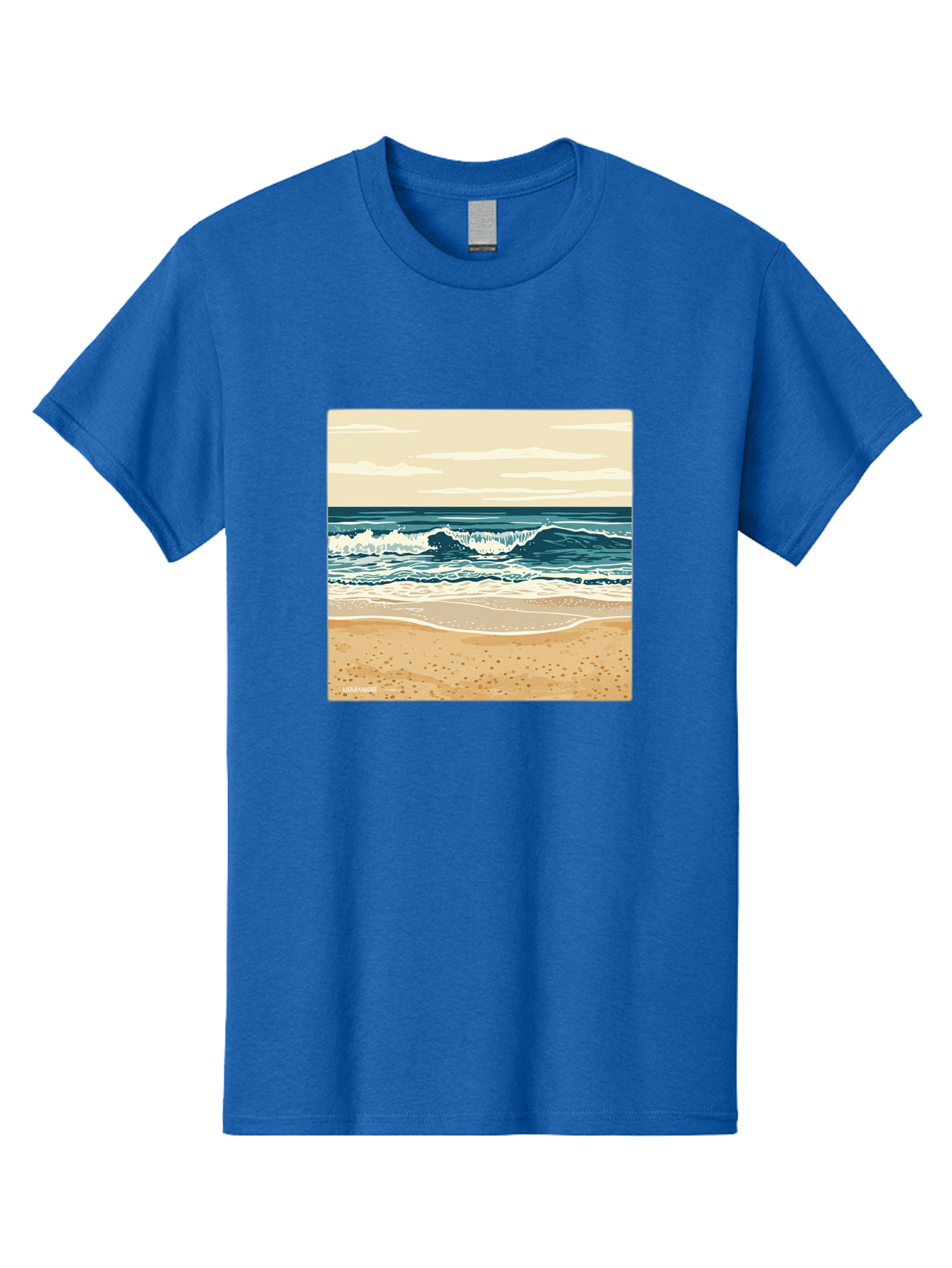 Unplugged-Beach-Scene Men'S Graphic Tee, 100% Cotton, Comfortable Casual Summer Wear, Machine Washable, Vintage Camera, Old Camera, Antique Camera, Black Camera, Classic Photography, Photography Equipment, Nostalgic Device, Film Camera, Bal551 6